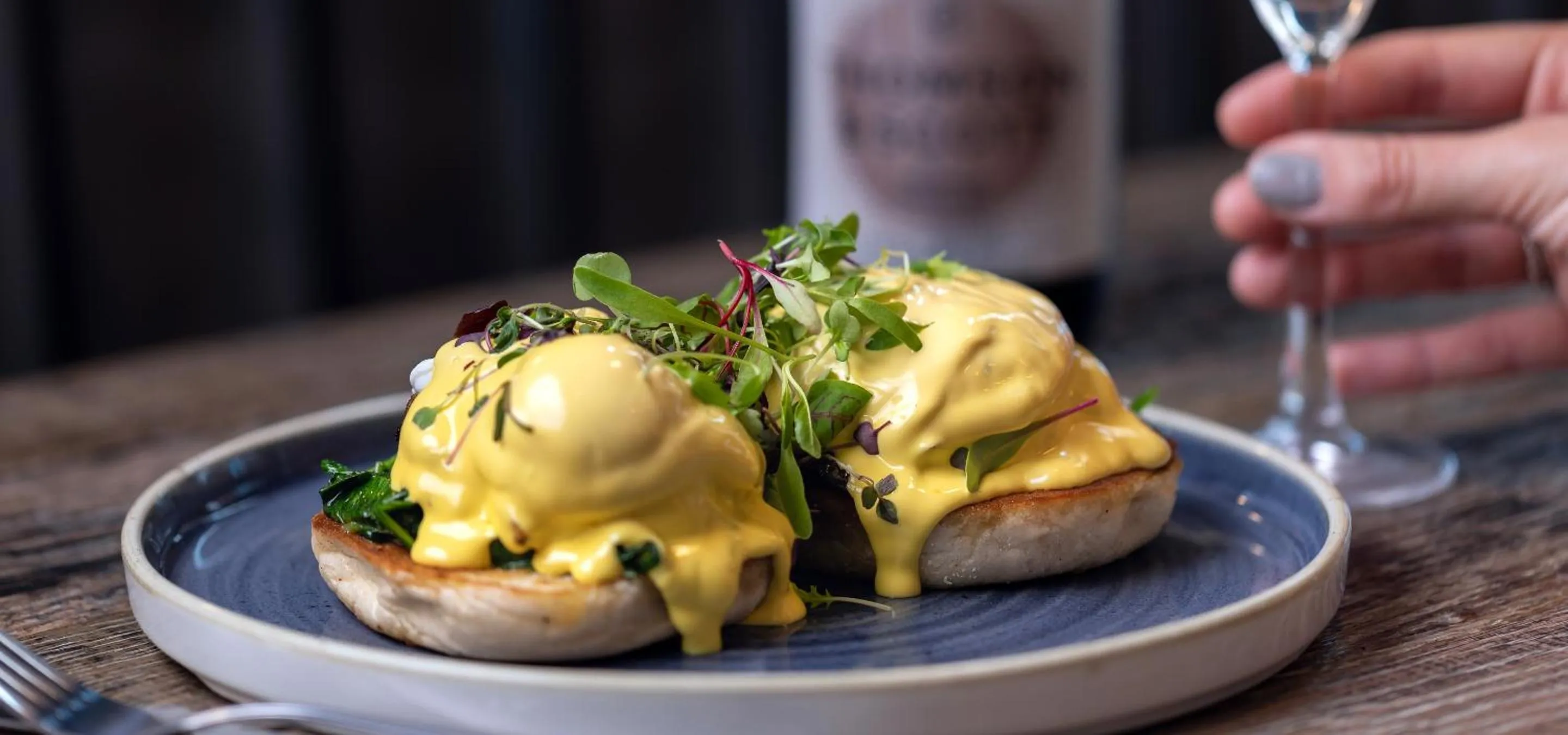 Breakfast in BrewDog DogHouse Edinburgh