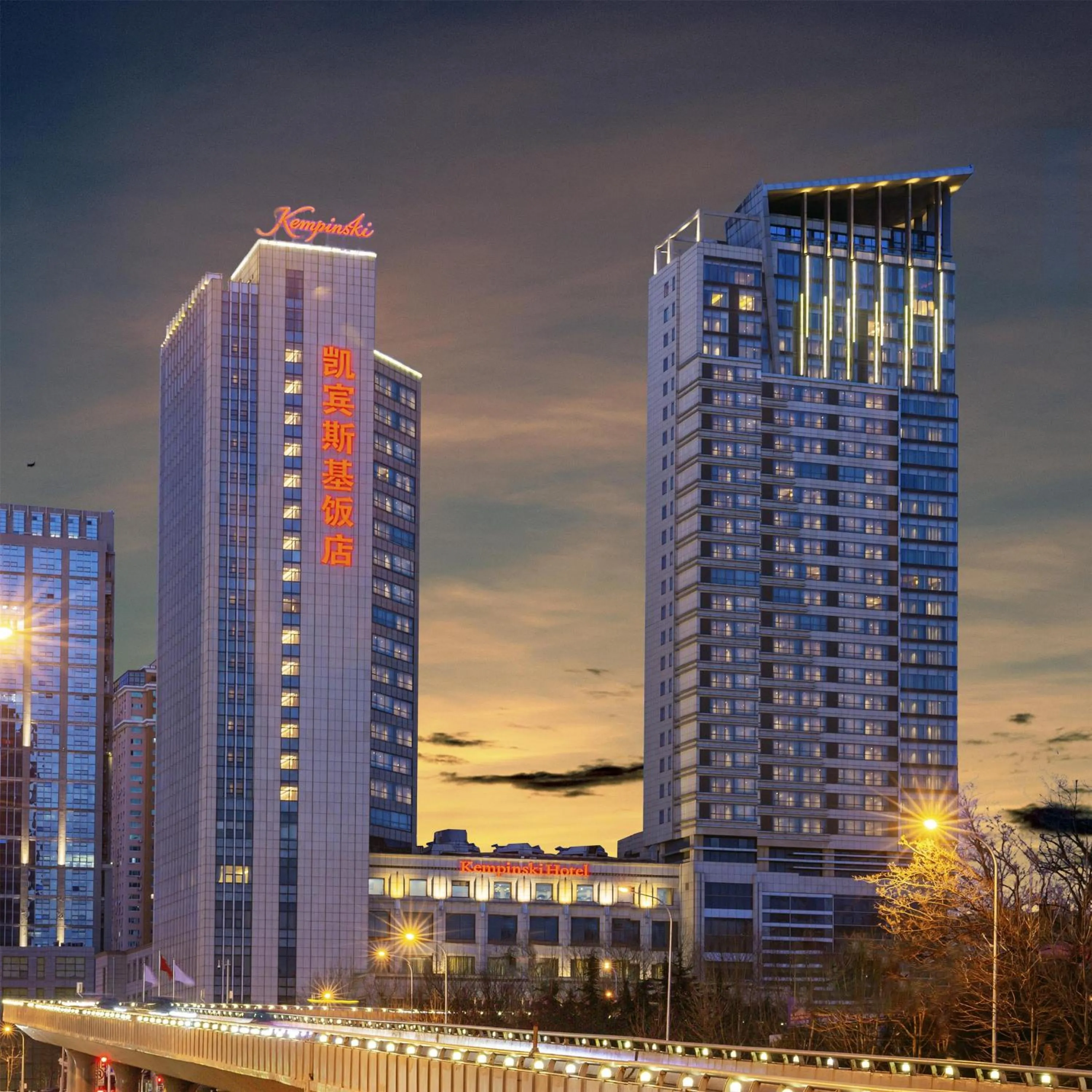 Property building in Kempinski Hotel Dalian