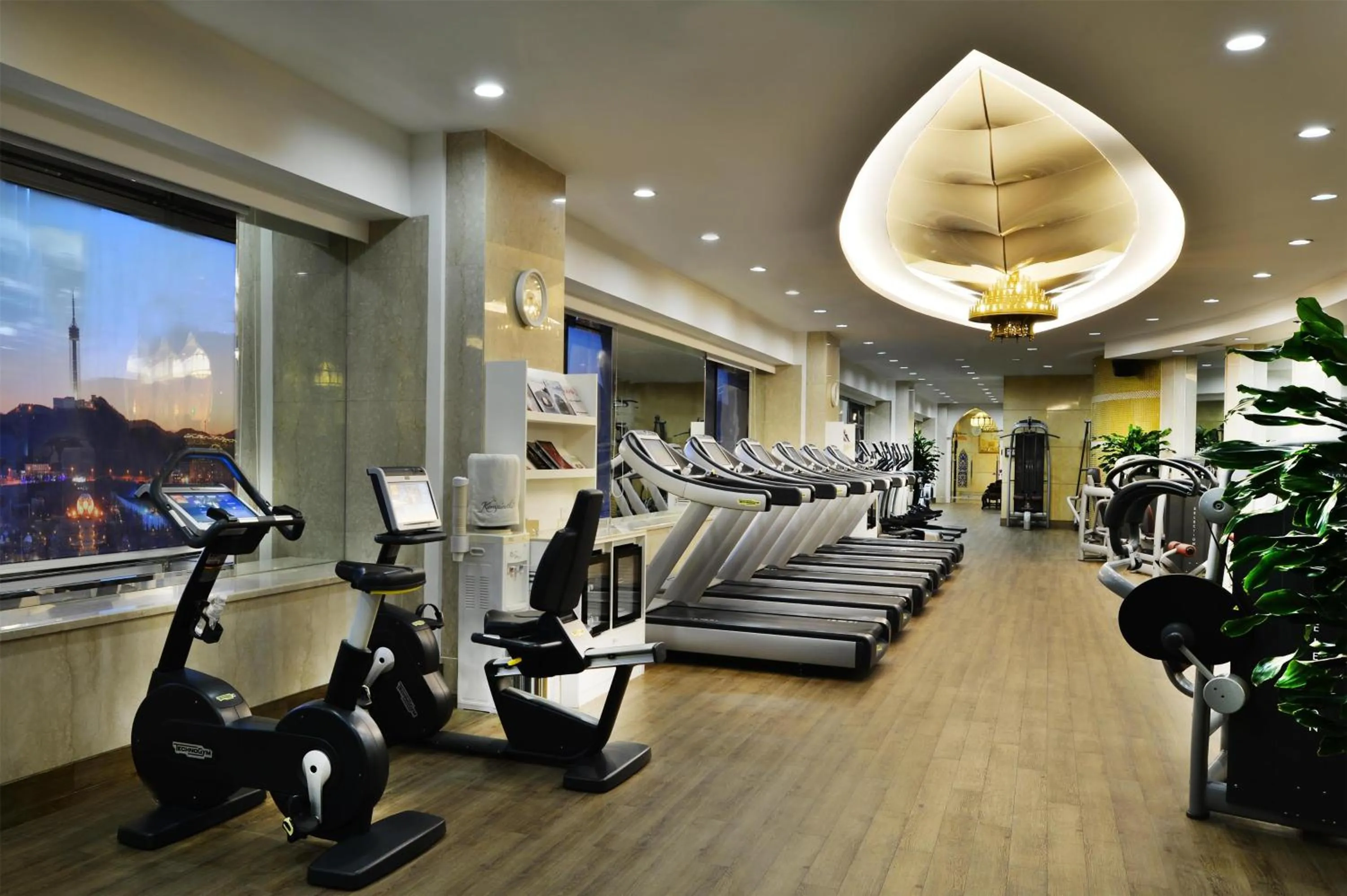 Fitness centre/facilities in Kempinski Hotel Dalian