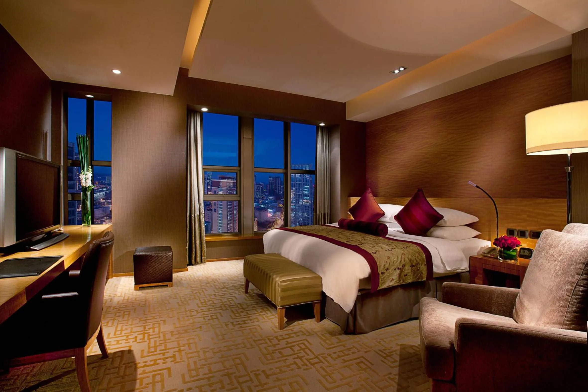 Bedroom in Kempinski Hotel Dalian