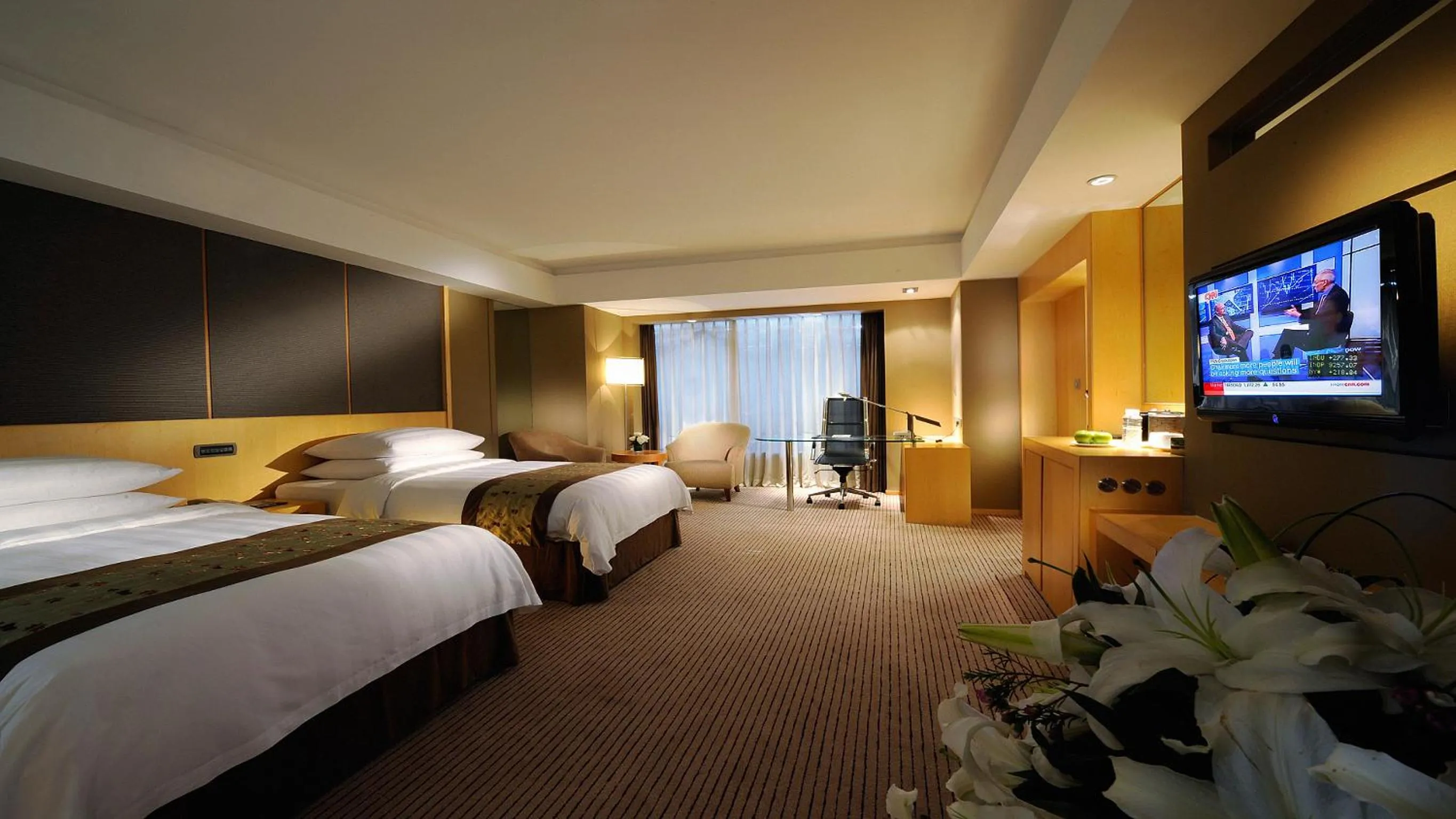 Bed in Kempinski Hotel Dalian