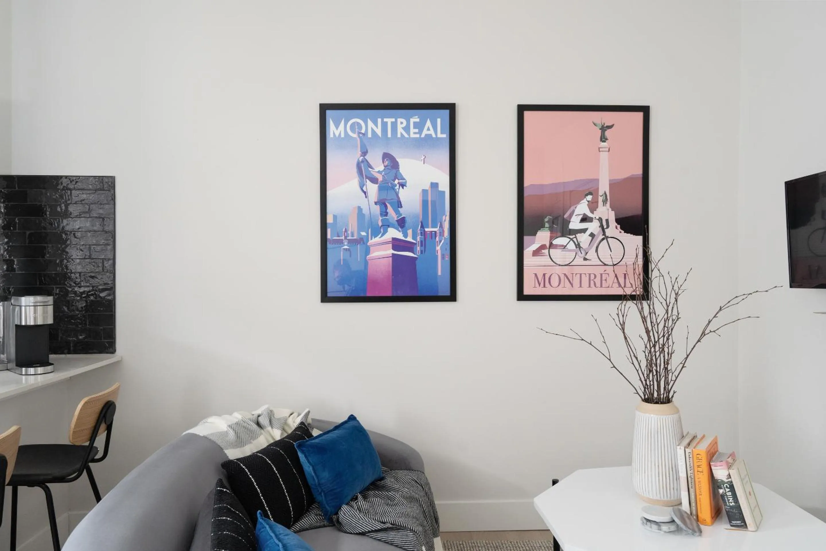 Decorative detail in François-Denis Apartments