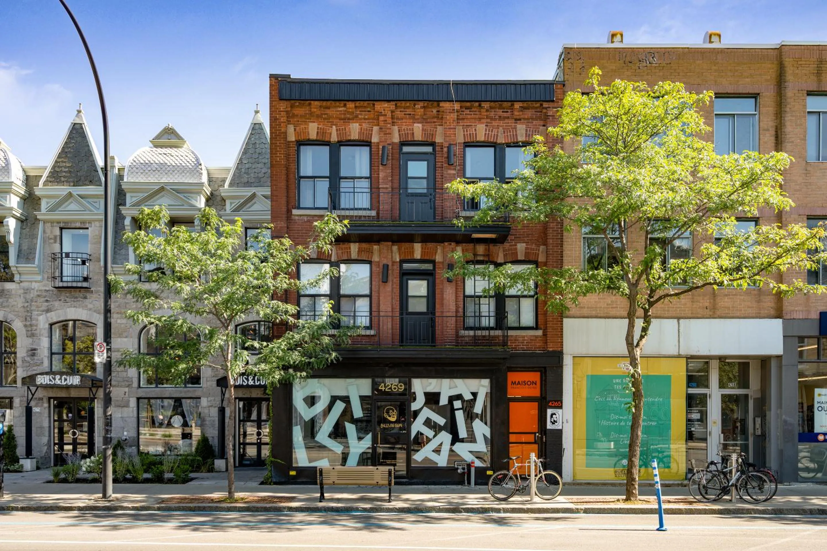 Property building in François-Denis Apartments