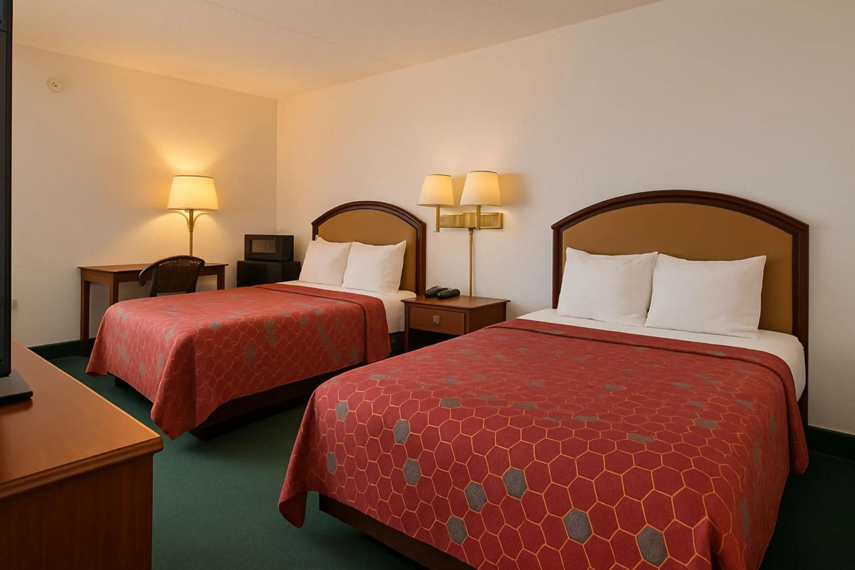 Bedroom, Bed in Key Inn Roseville