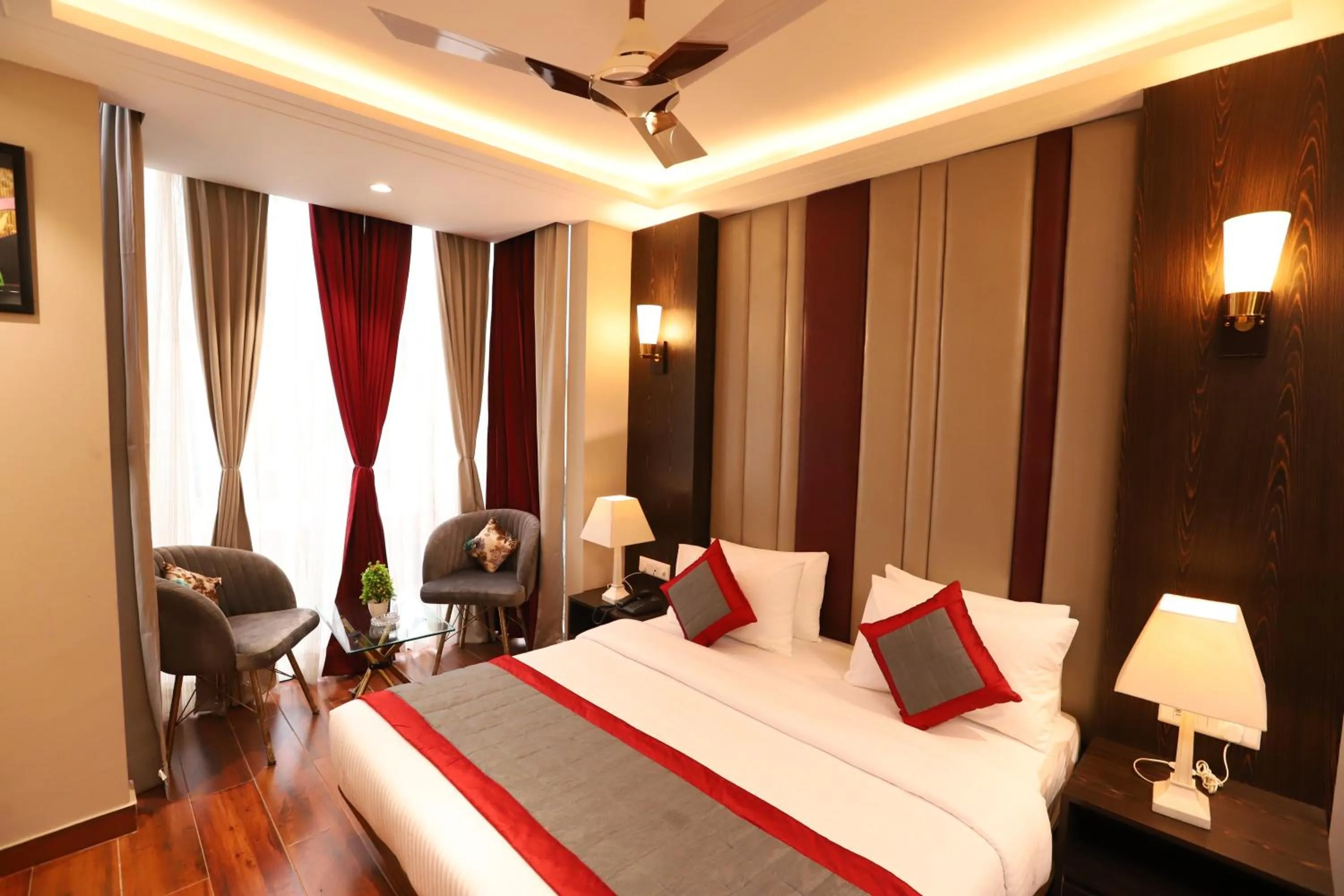 Bedroom, Bed in Hotel The Magic Tree - Paharganj New Delhi