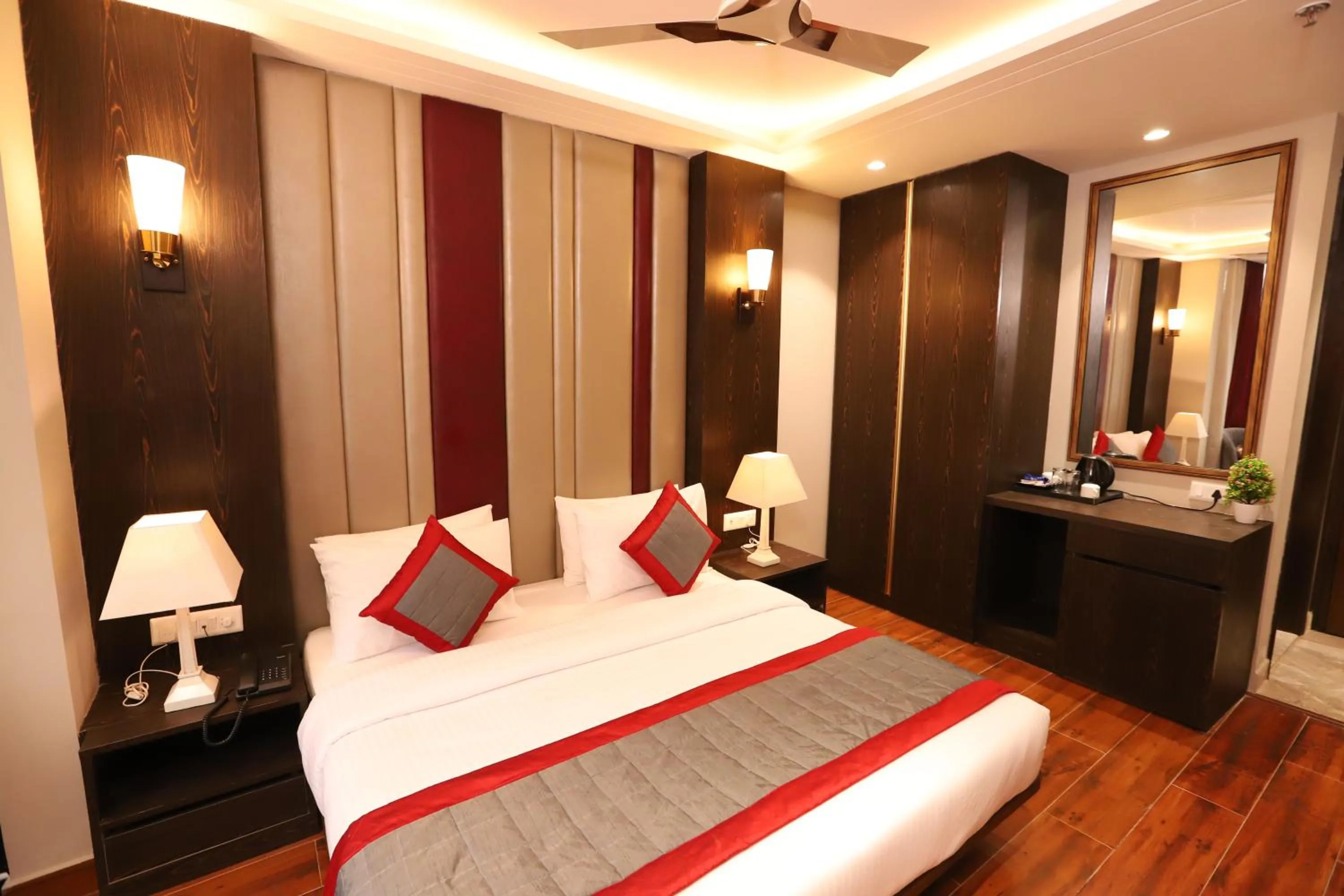 Bedroom, Bed in Hotel The Magic Tree - Paharganj New Delhi