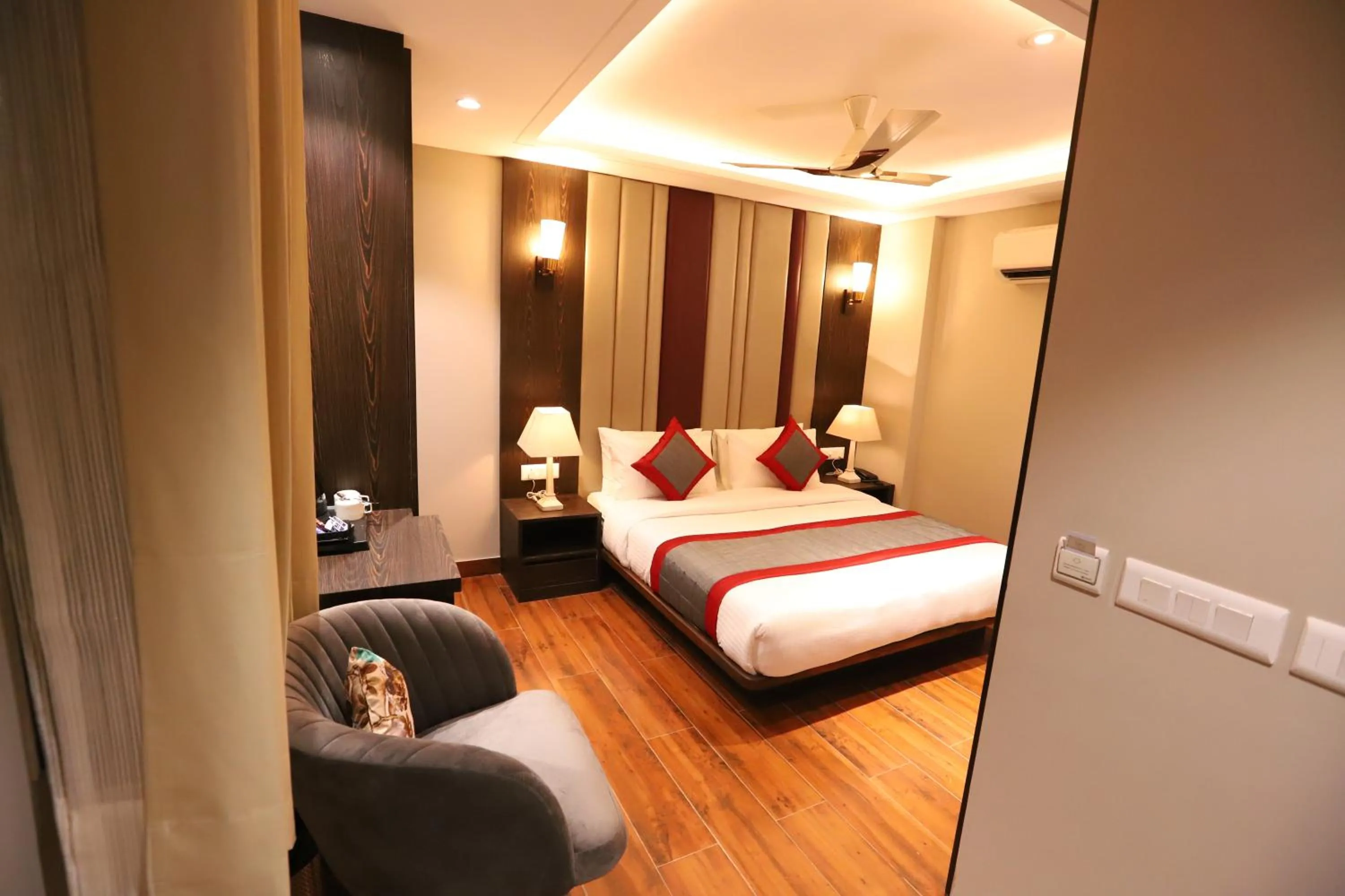 Bedroom, Bed in Hotel The Magic Tree - Paharganj New Delhi