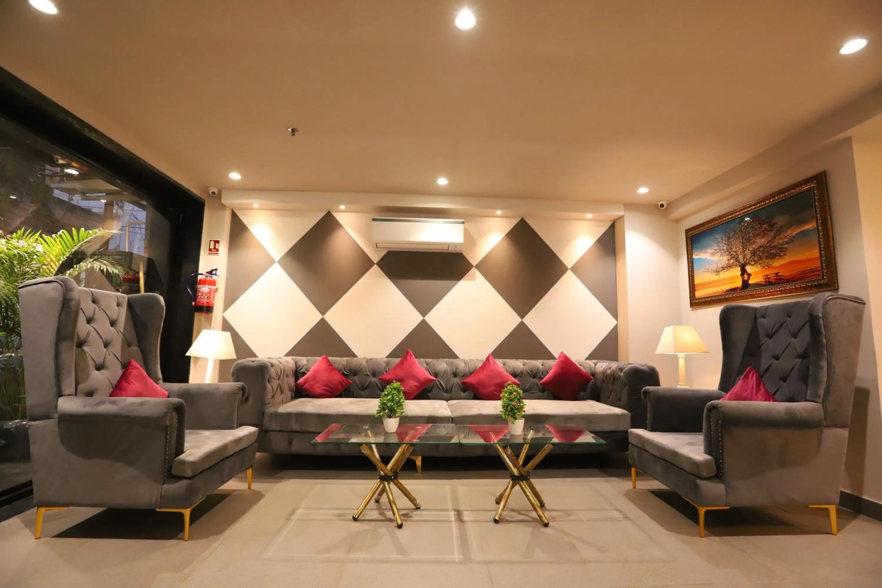 Seating area in Hotel The Magic Tree - Paharganj New Delhi