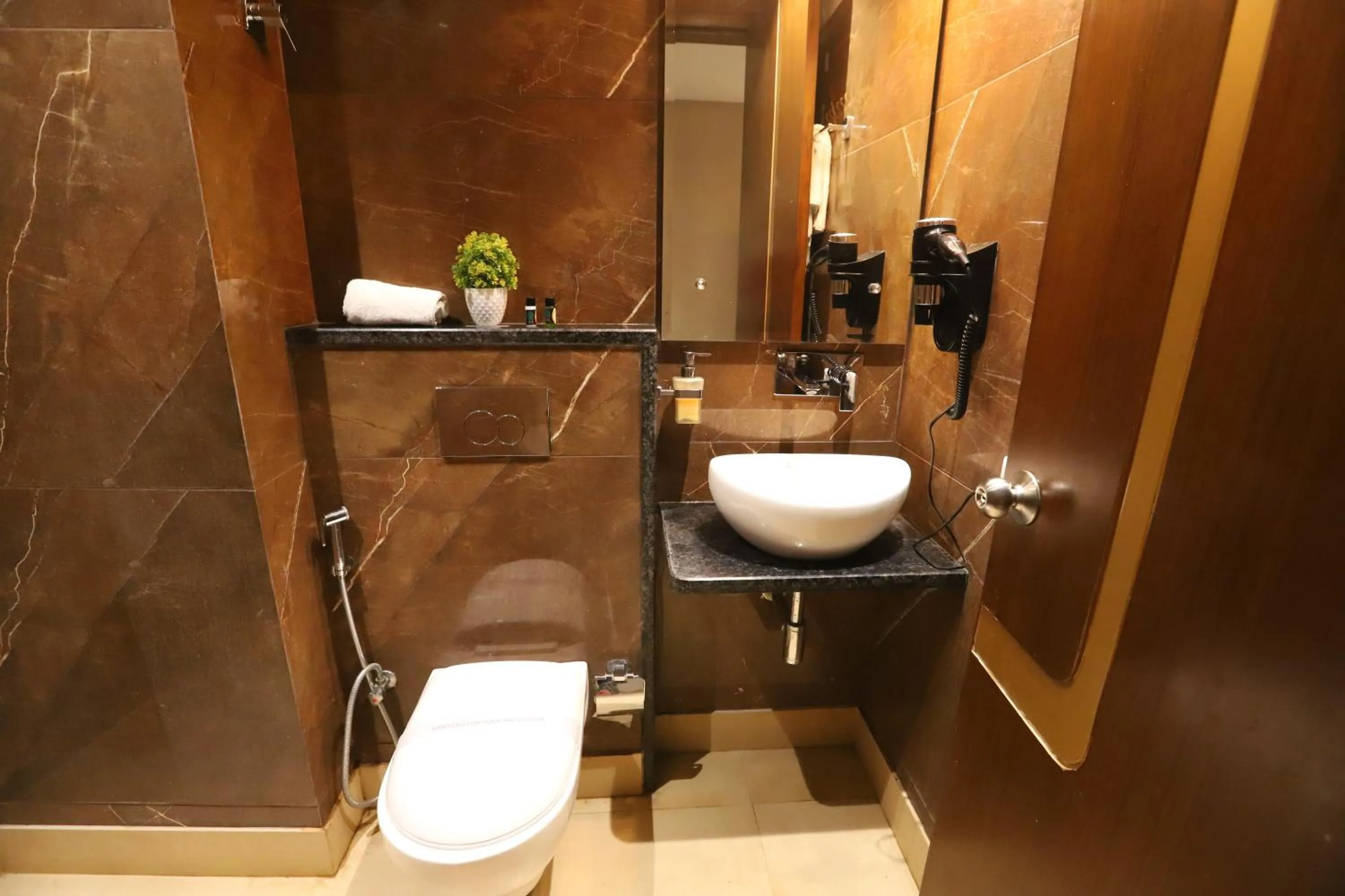 Toilet in Hotel The Magic Tree - Paharganj New Delhi