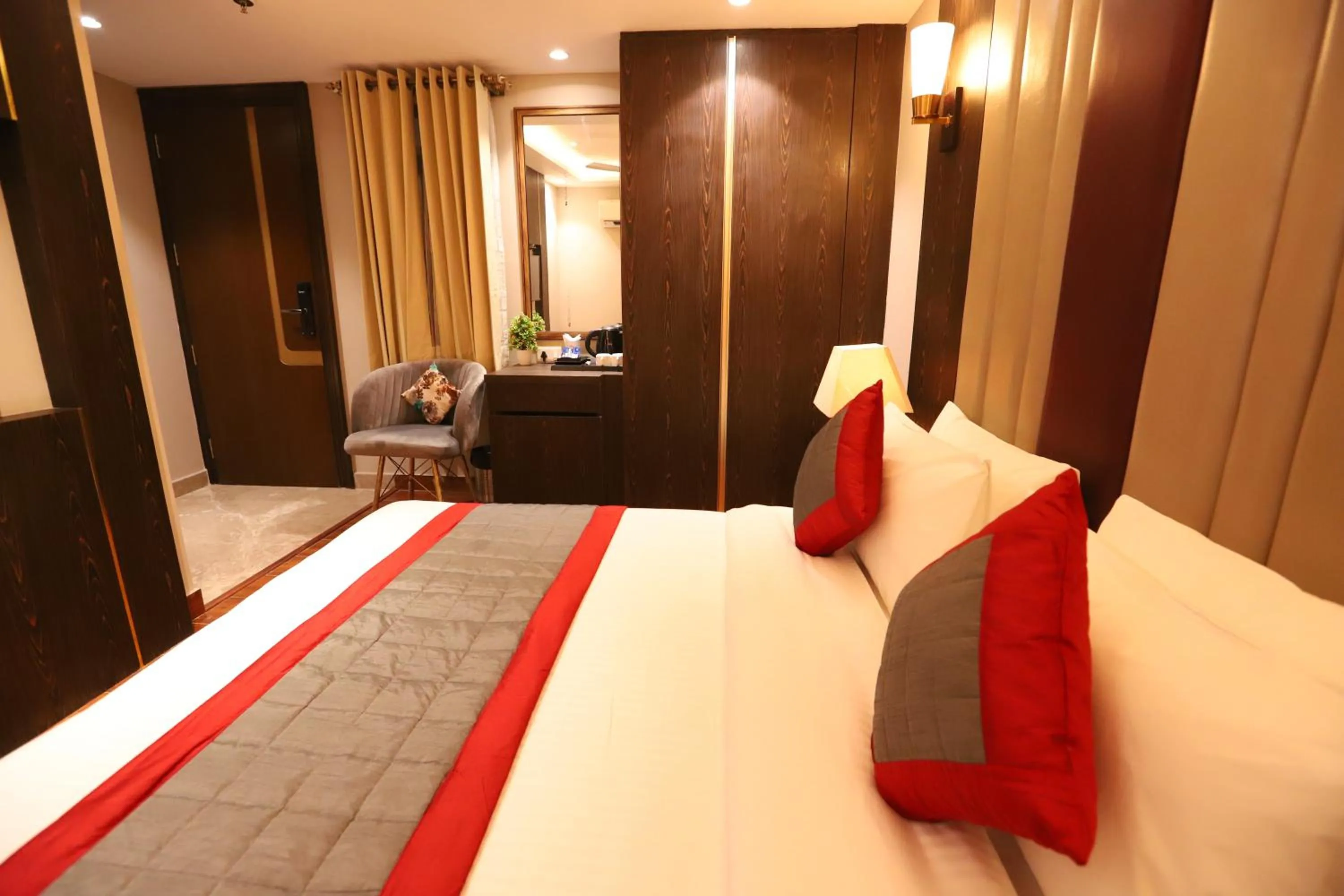 Bed in Hotel The Magic Tree - Paharganj New Delhi