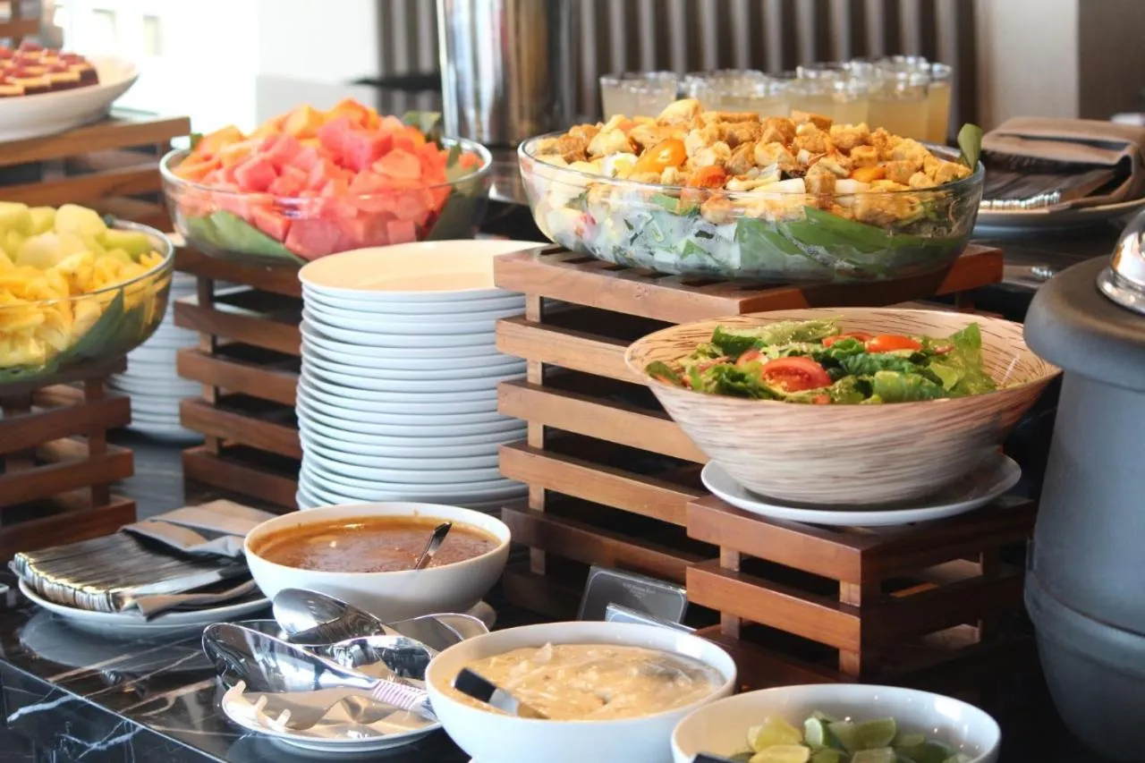 Buffet breakfast in BeSS Mansion Hotel Surabaya