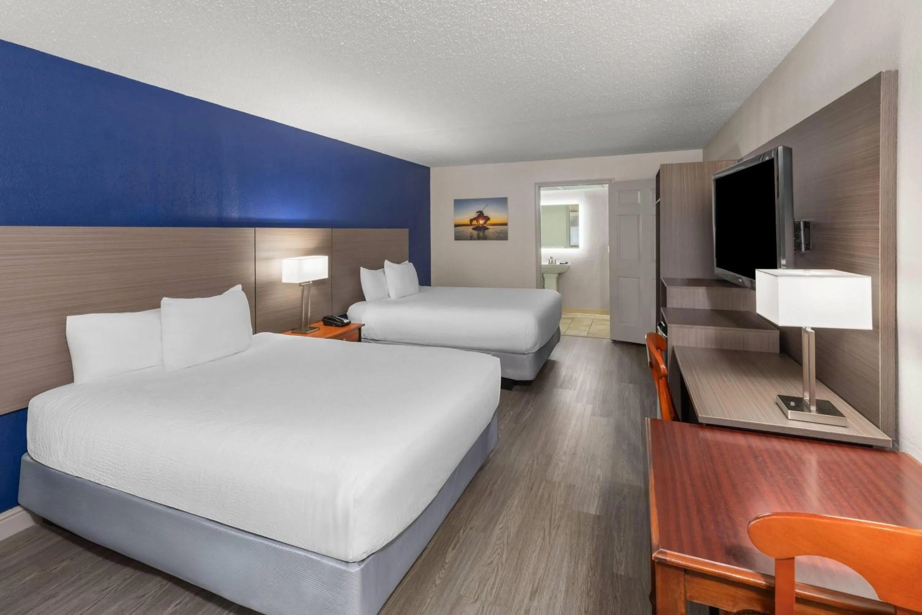 Photo of the whole room, Bed in Angel Inn Near IMAX, a Travelodge by Wyndham