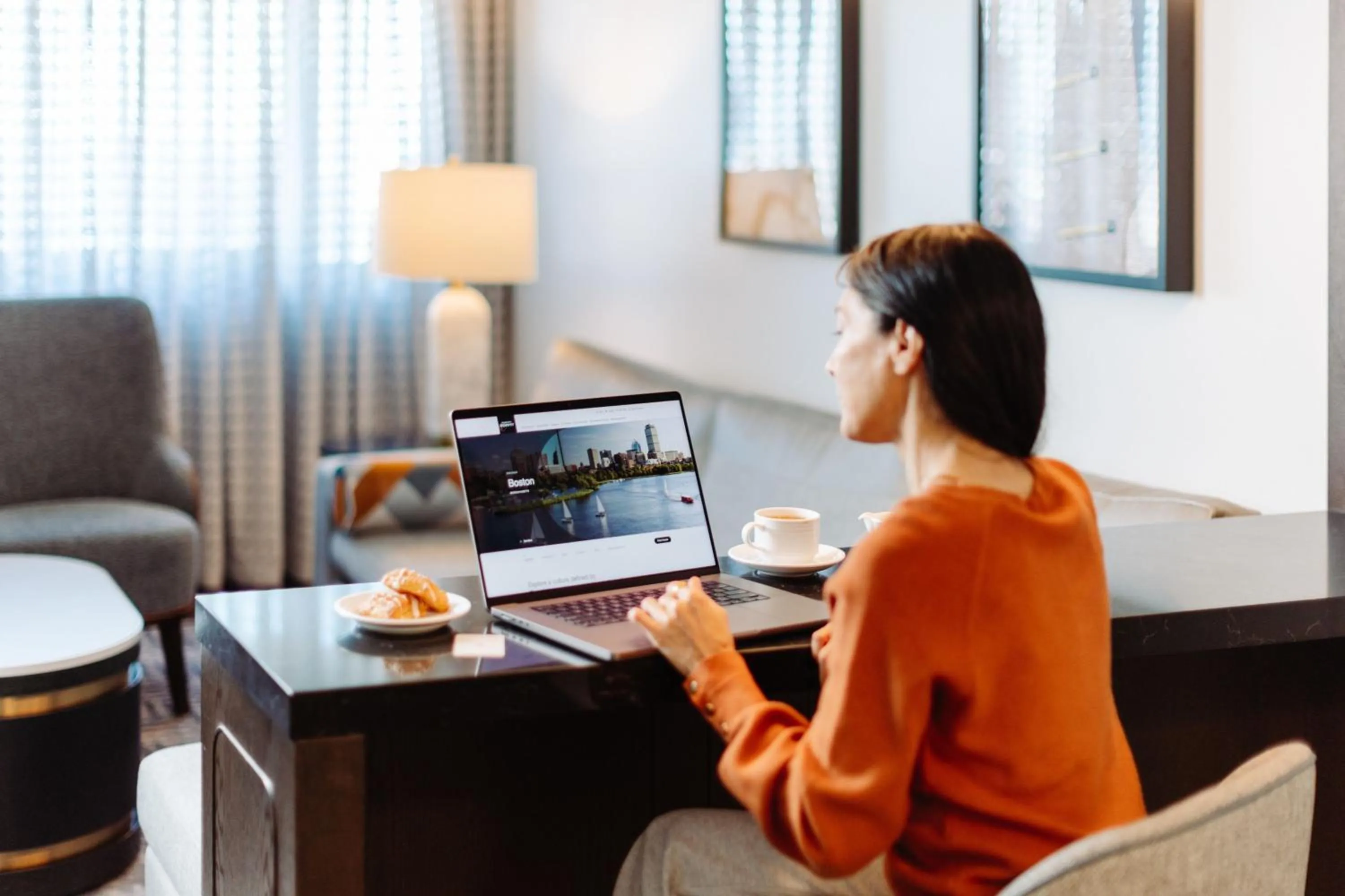 Bedroom in Boston Marriott Copley Place