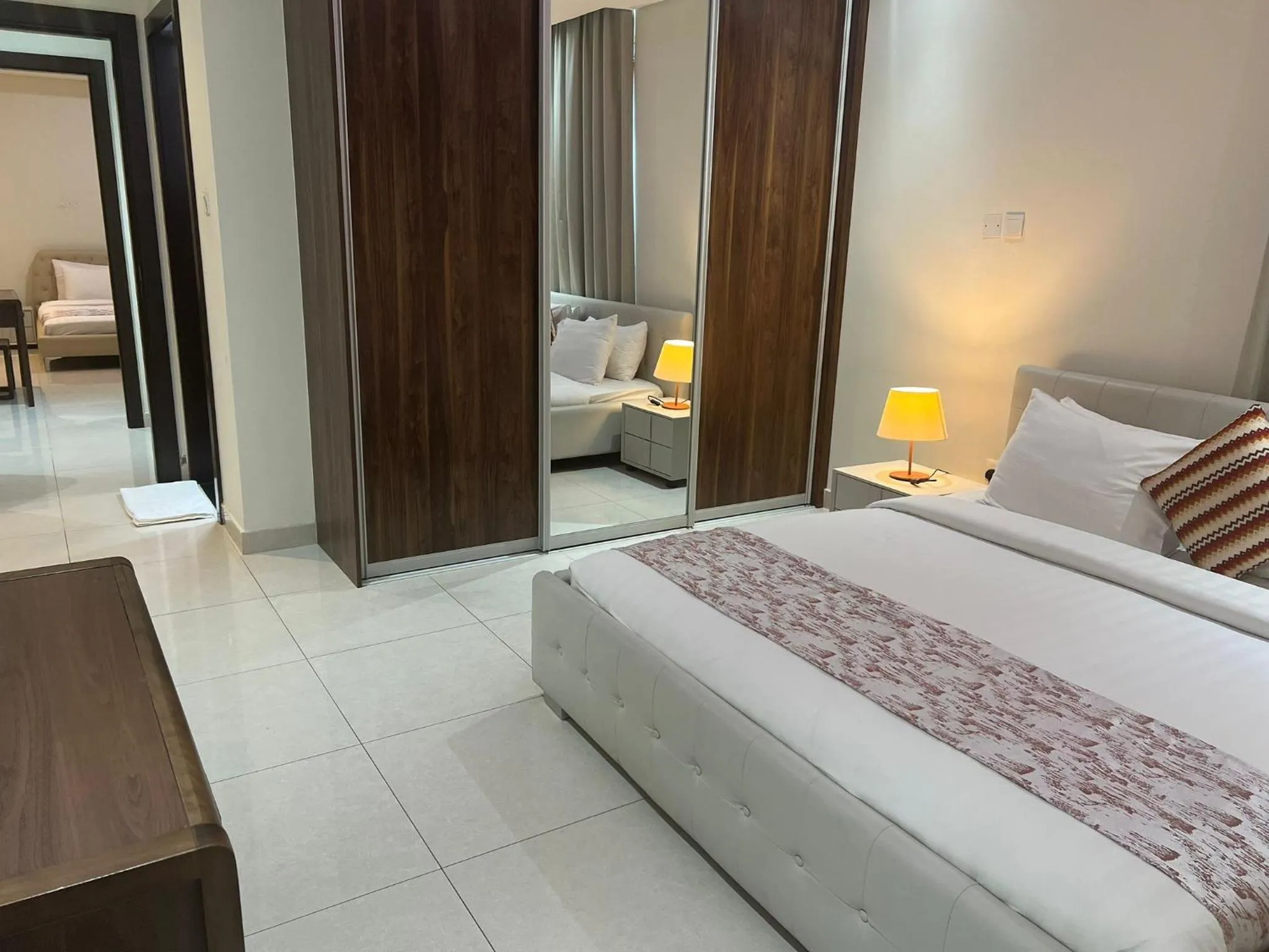 Bedroom, Bed in SIRIUS TOWER