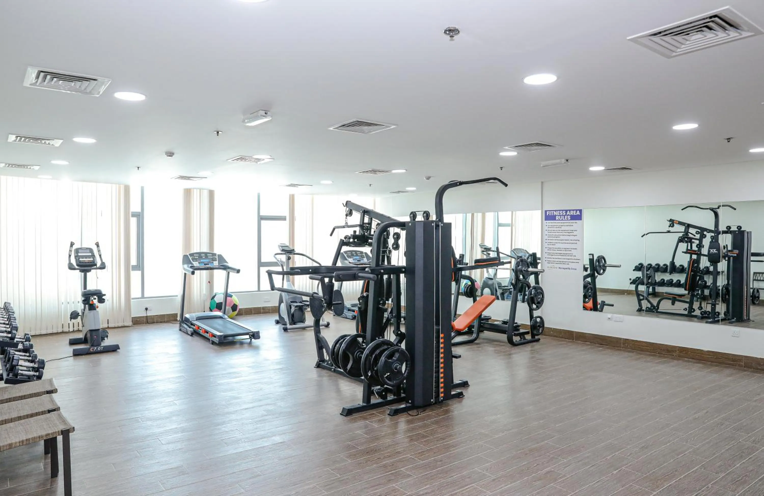 Fitness centre/facilities in SIRIUS TOWER