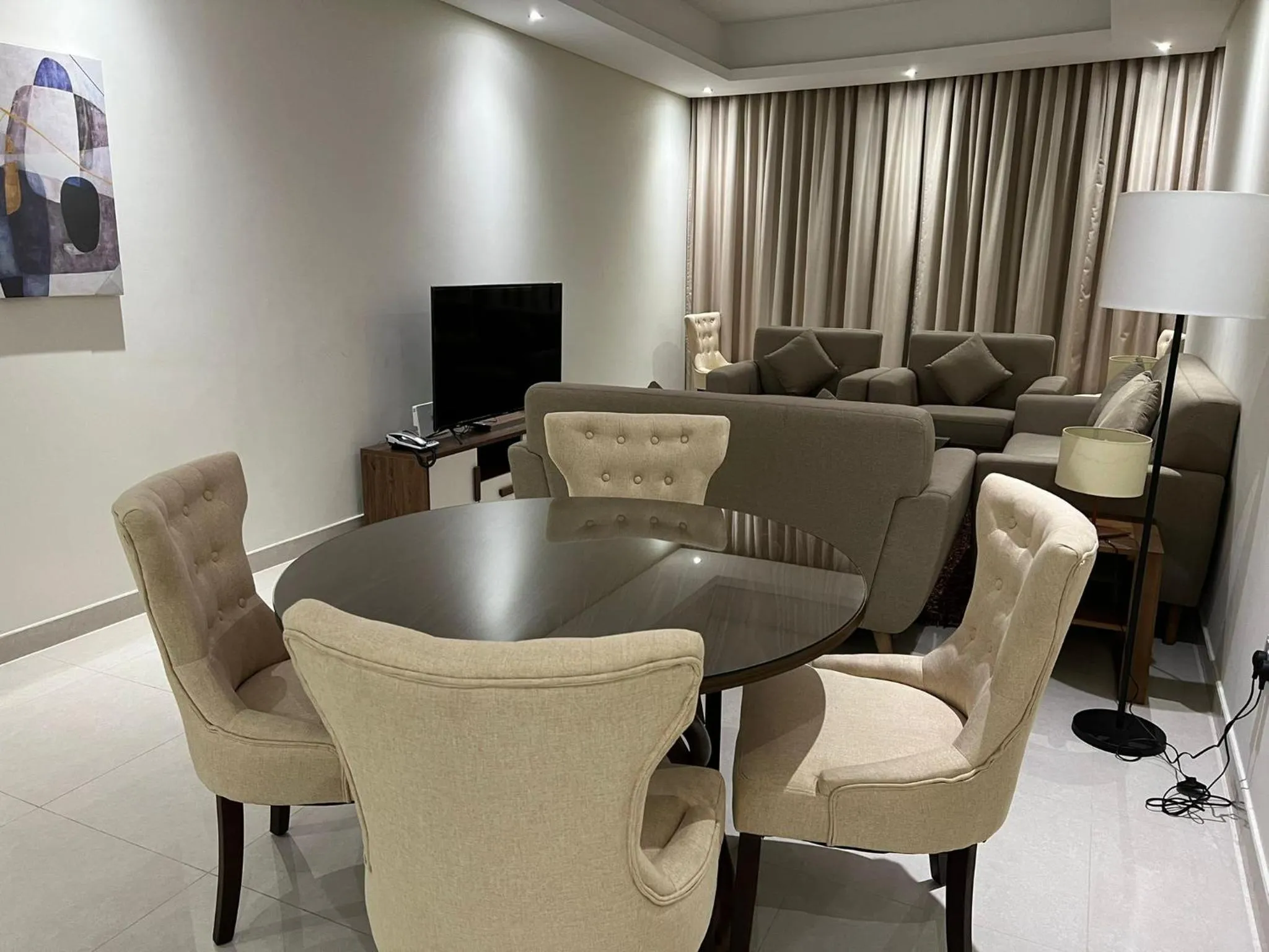 Living room in SIRIUS TOWER