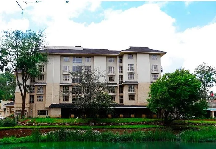 Property building in Qaribu Inn Boutique Hotel Nairobi
