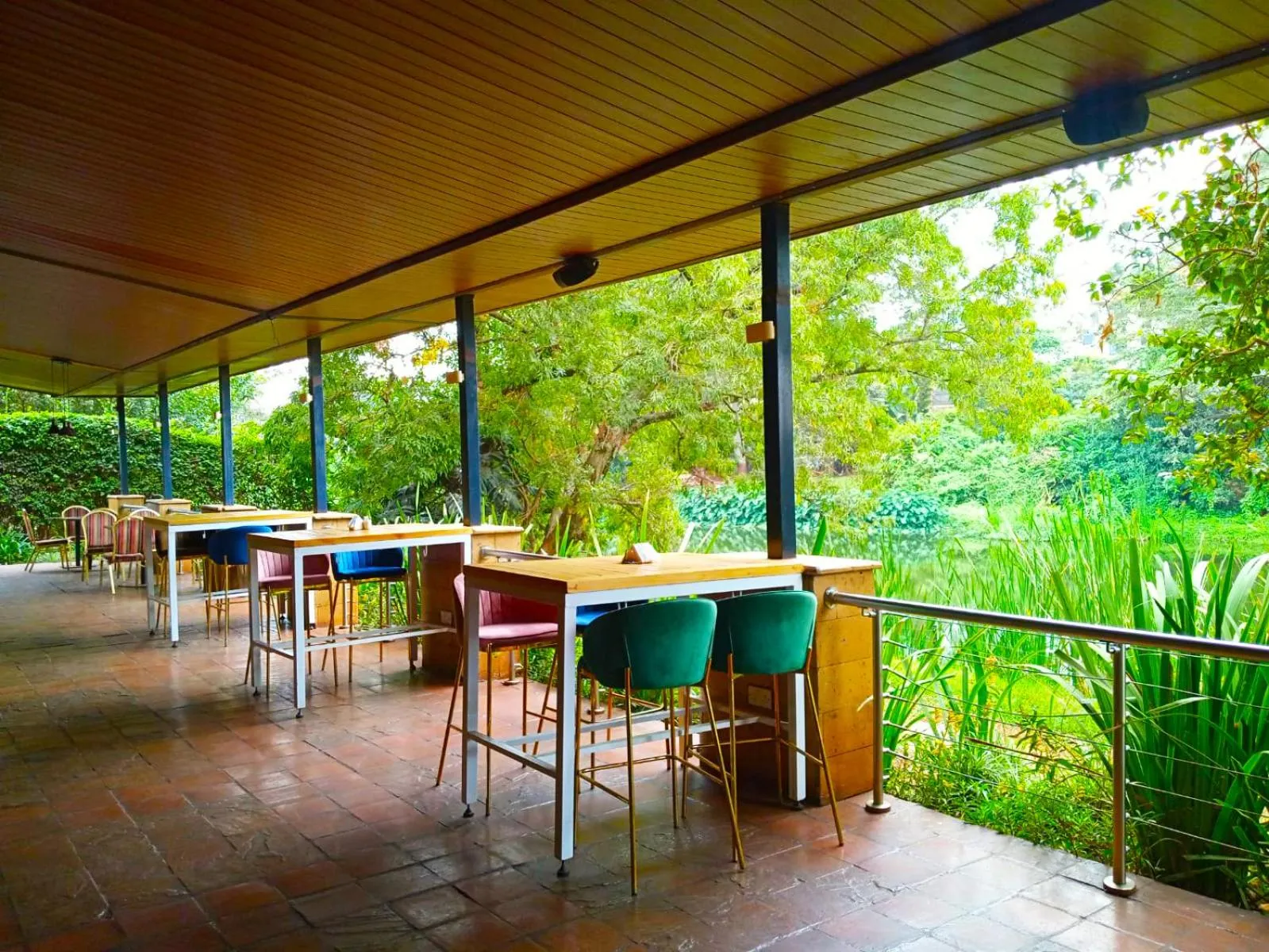 Patio in Qaribu Inn Boutique Hotel Nairobi
