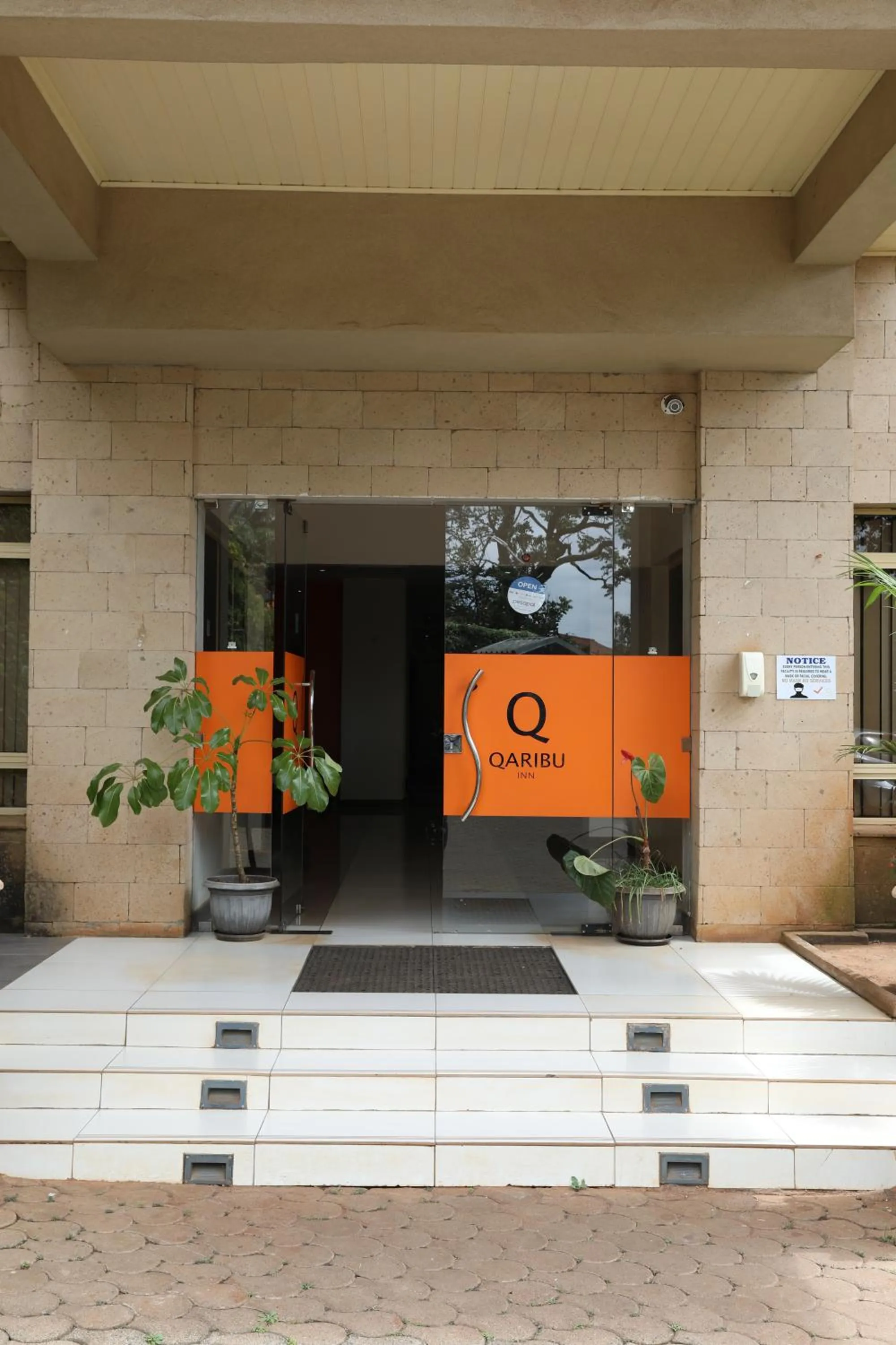 Facade/entrance in Qaribu Inn Boutique Hotel Nairobi