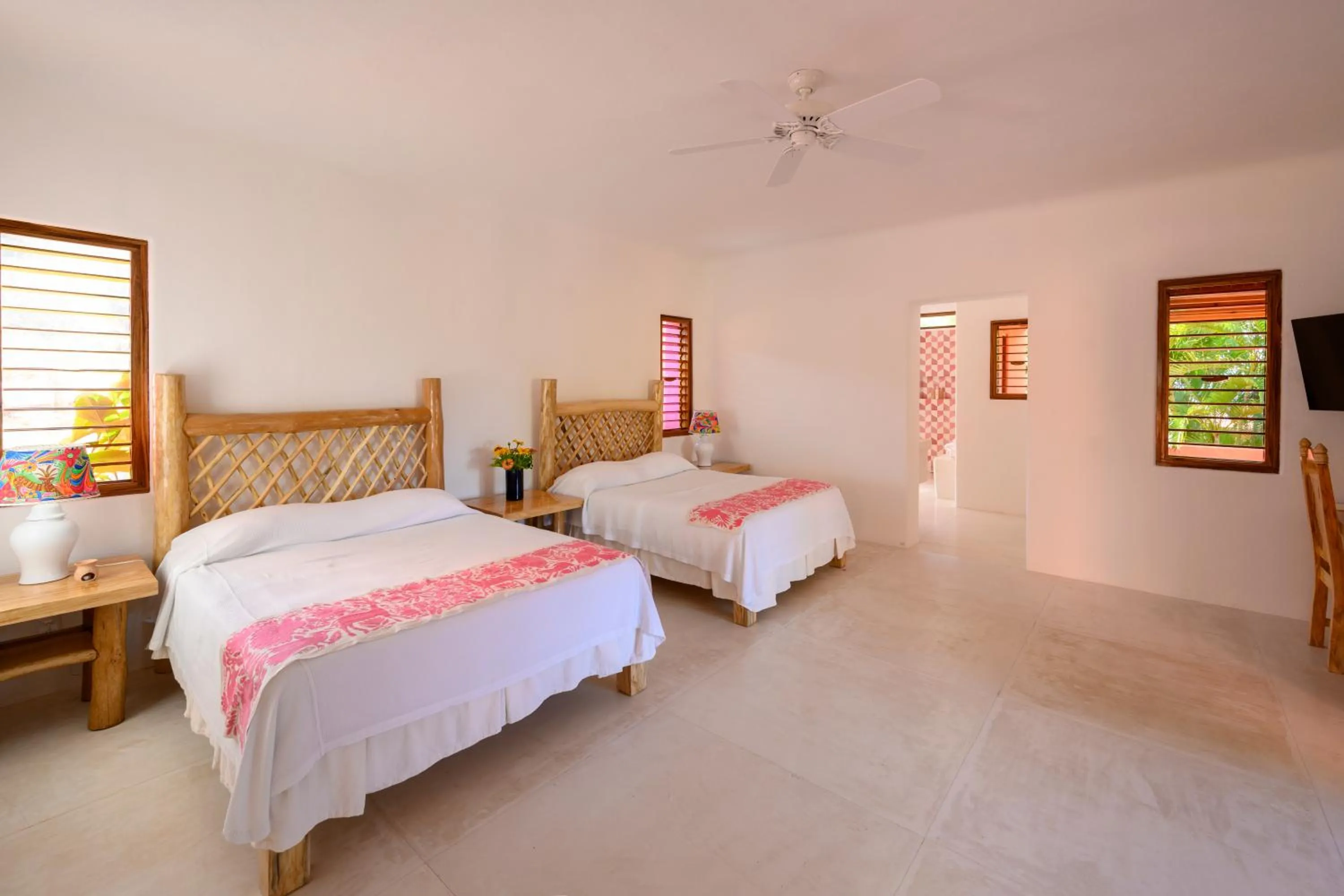 Bed in Las Alamandas