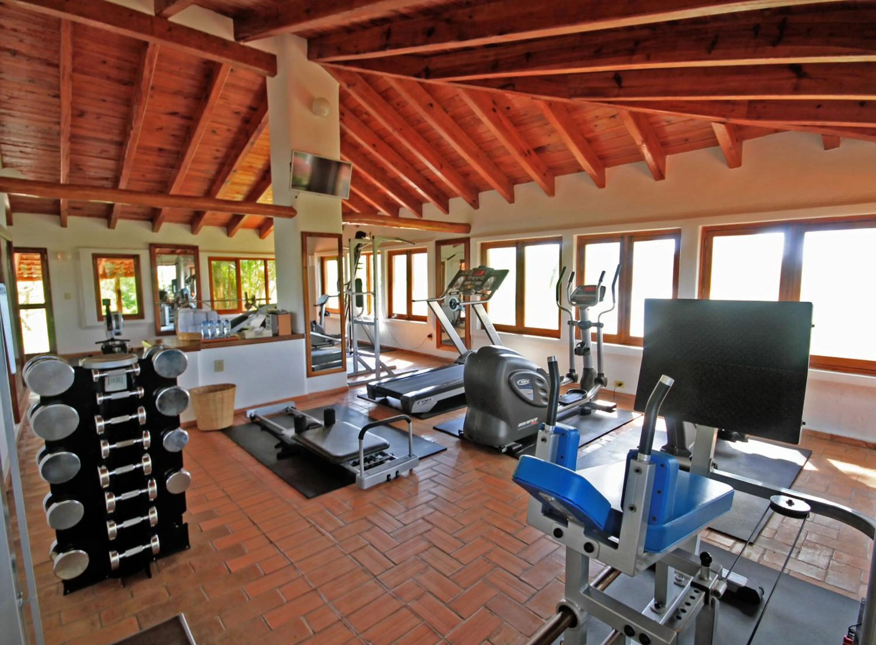 Fitness centre/facilities in Las Alamandas