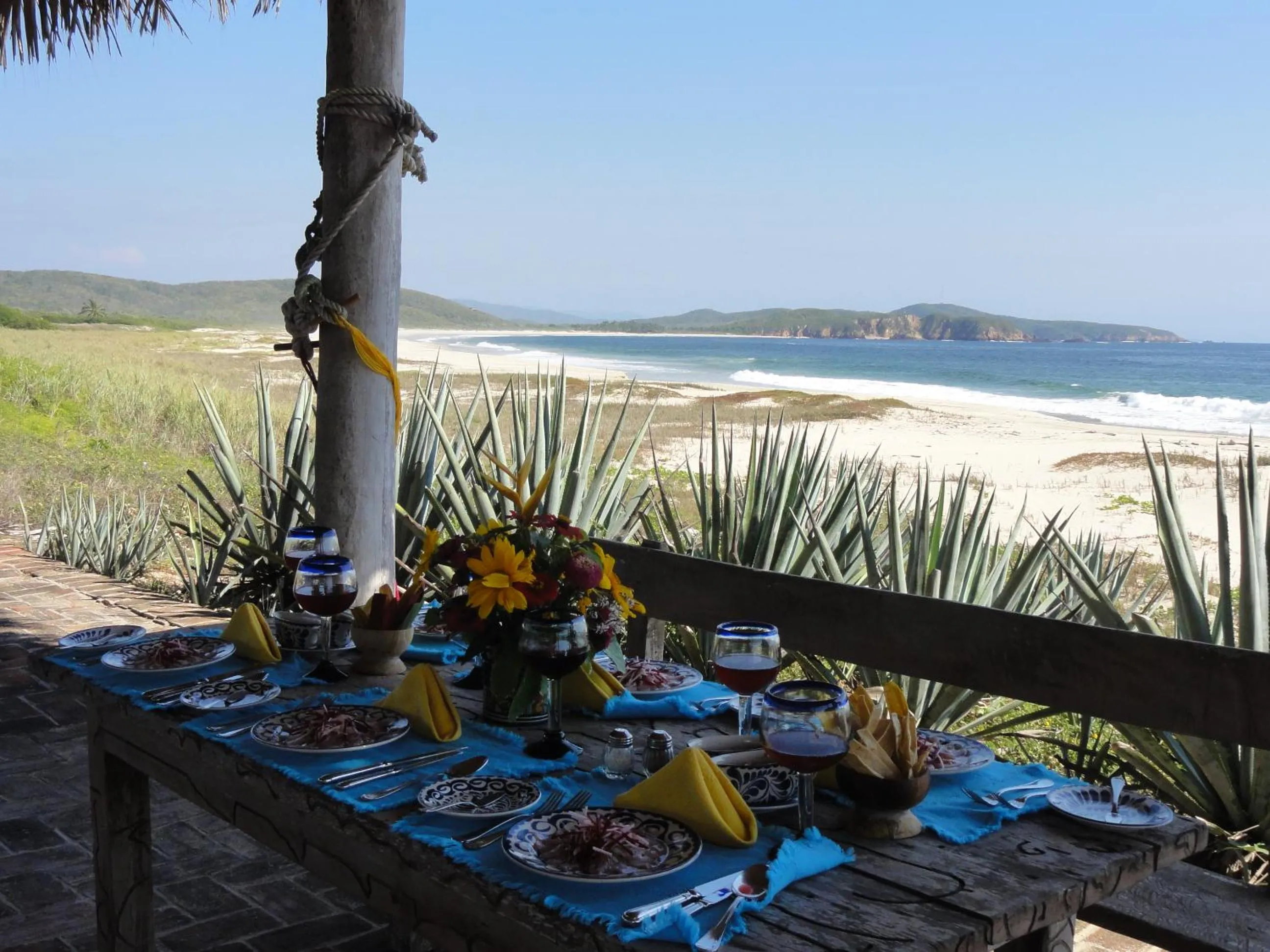 Beach in Las Alamandas