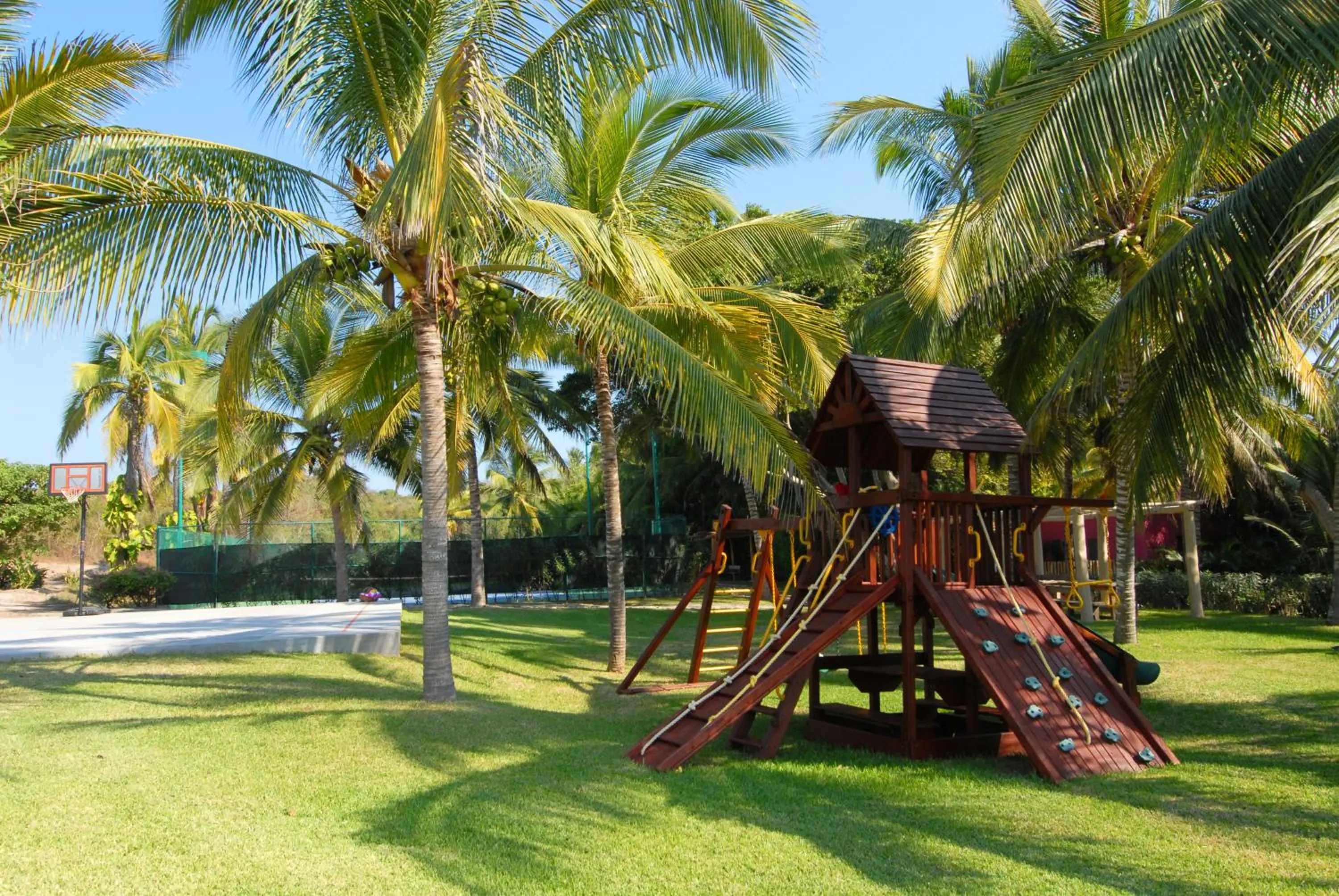 Children play ground in Las Alamandas