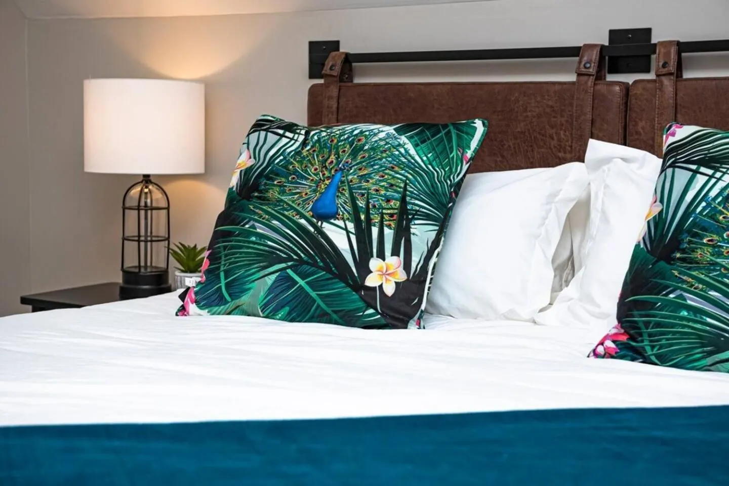 Bed in Jungle Bungalow