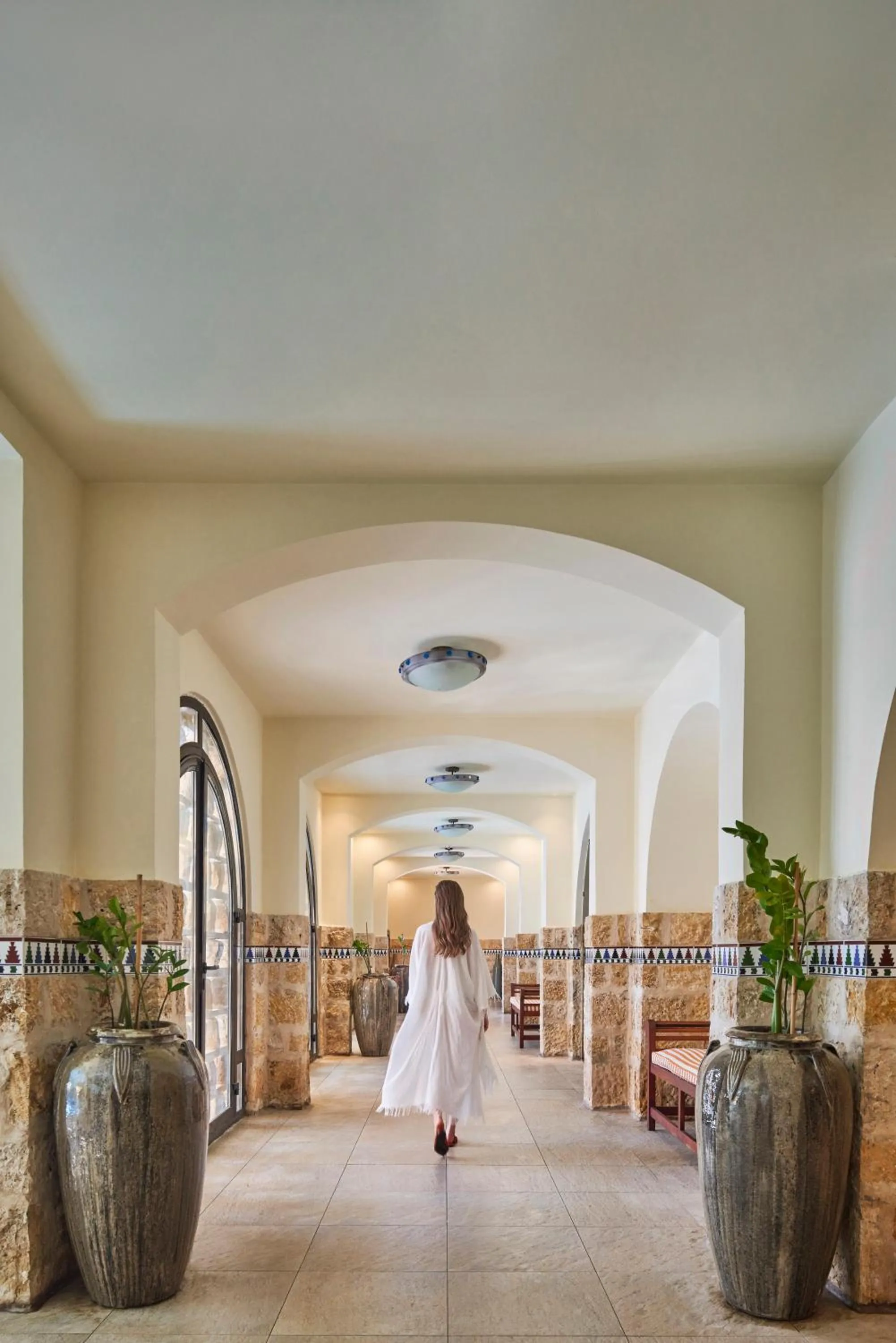 Lobby or reception in Mövenpick Resort & Spa Dead Sea