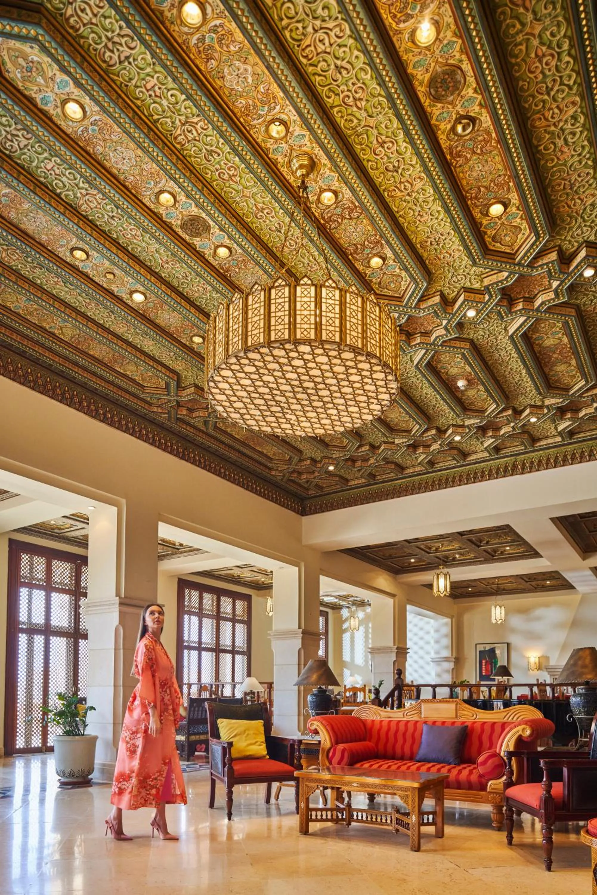 Lobby or reception in Mövenpick Resort & Spa Dead Sea