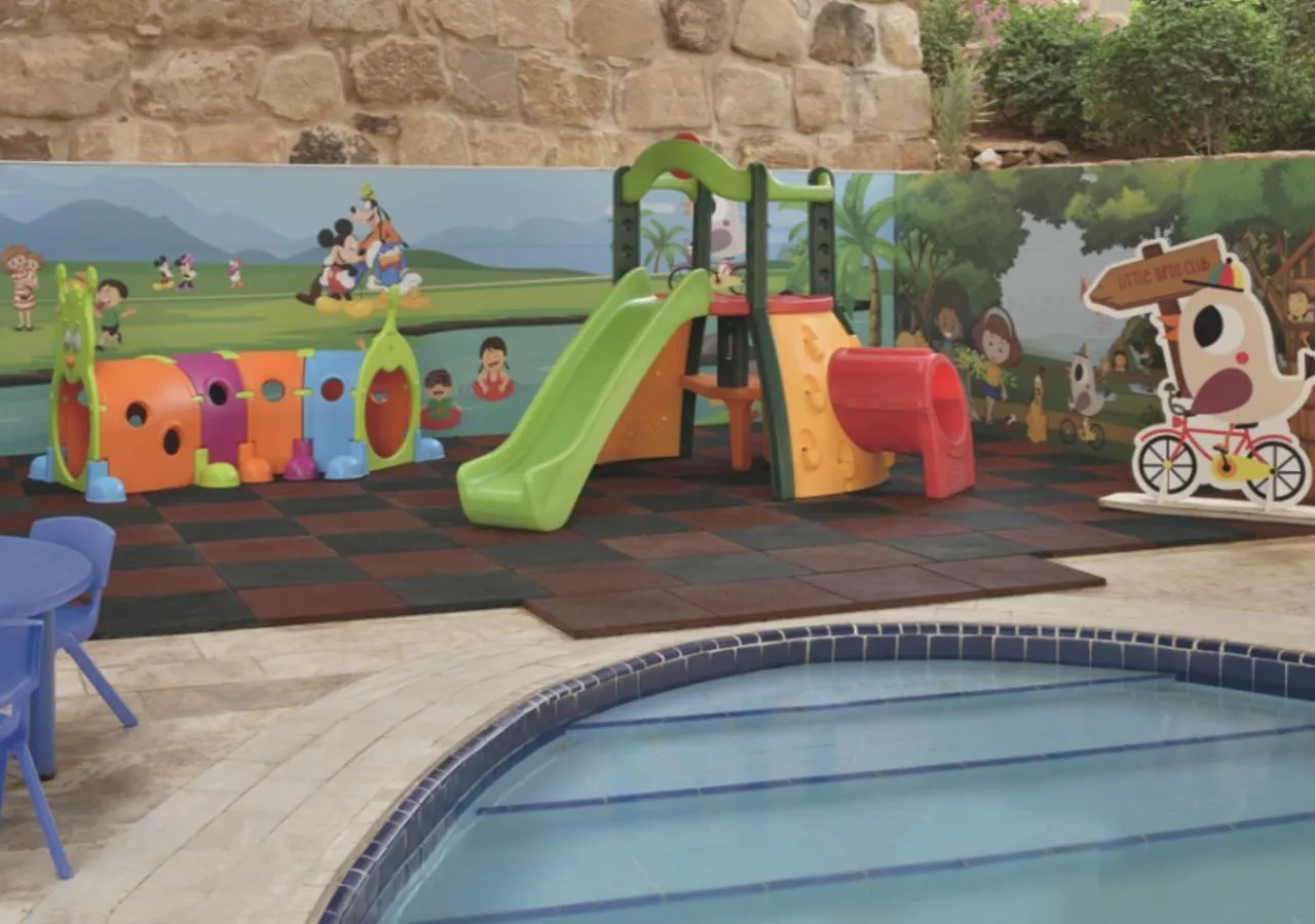 Children play ground in Mövenpick Resort & Spa Dead Sea