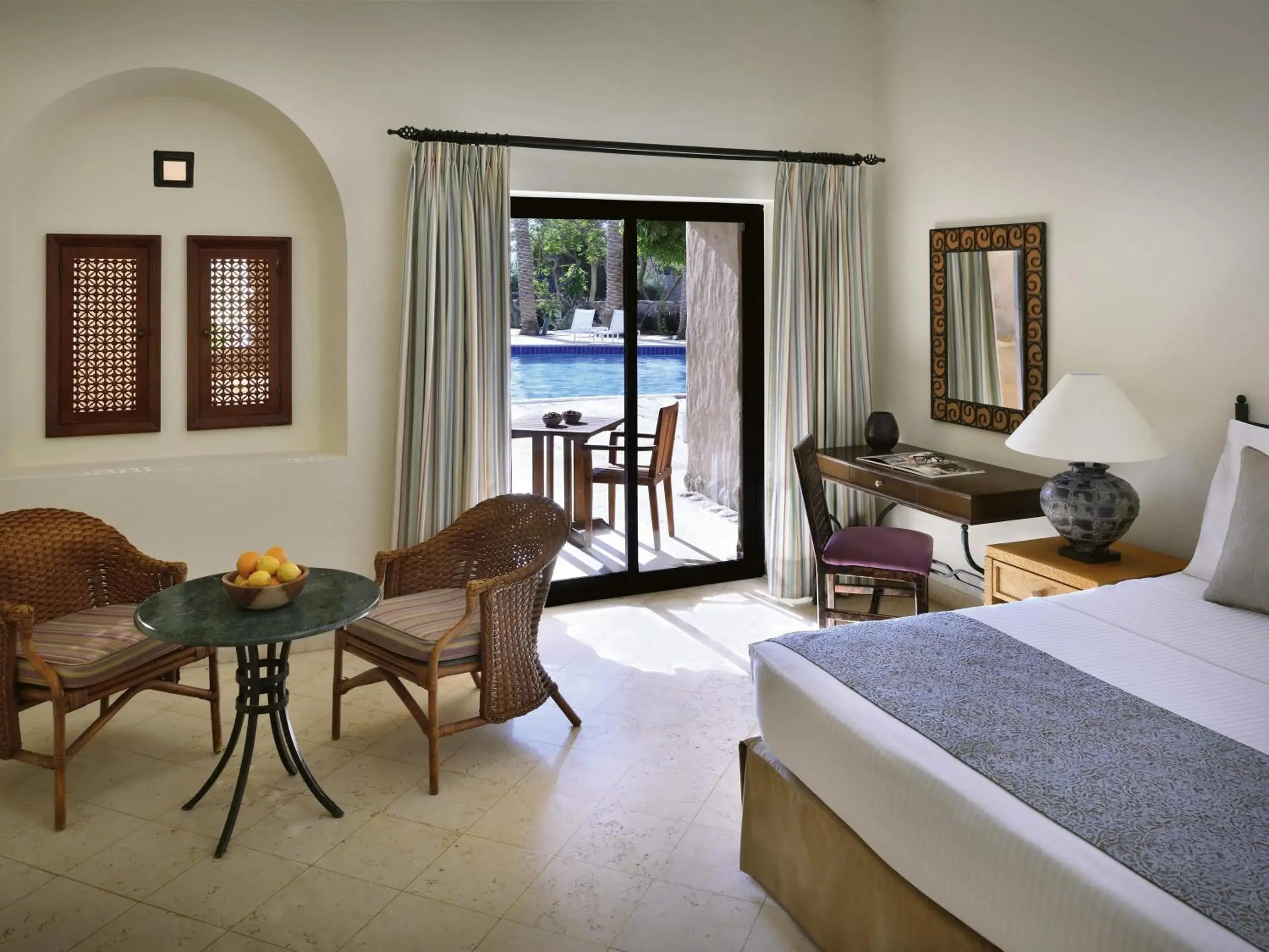 Premium King Room with Pool View in Mövenpick Resort & Spa Dead Sea Premium King Room with Pool View in Mövenpick Resort & Spa Dead Sea