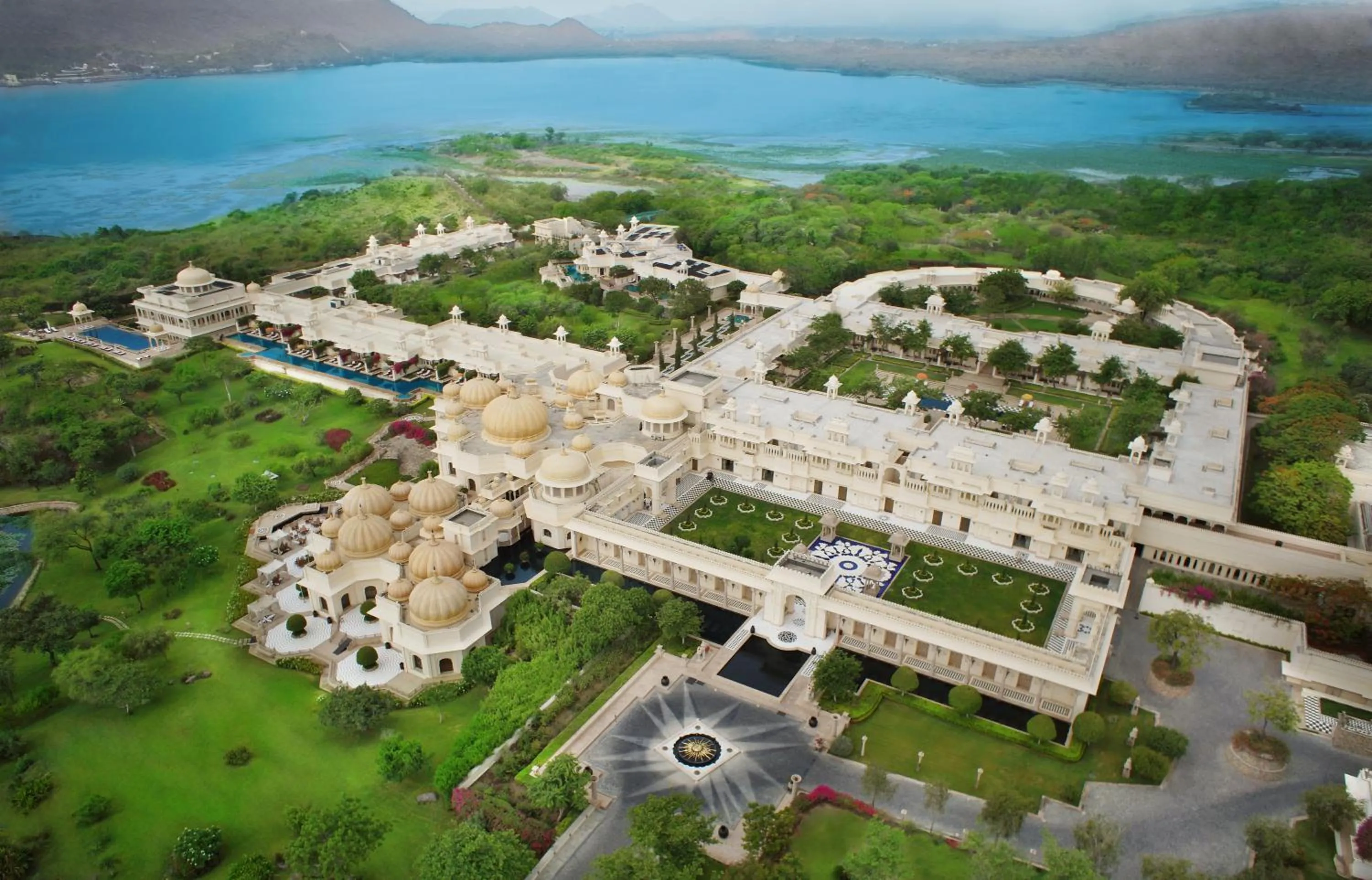 Bird's eye view in The Oberoi Udaivilas Udaipur