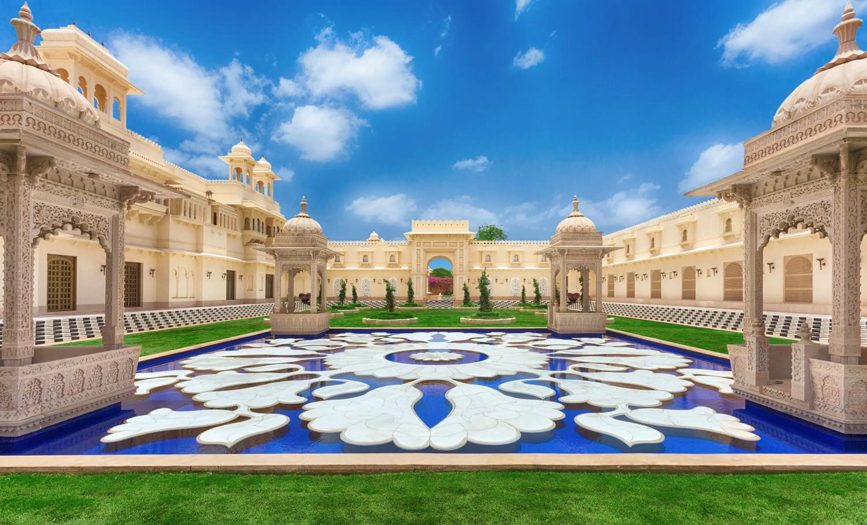 Garden in The Oberoi Udaivilas Udaipur