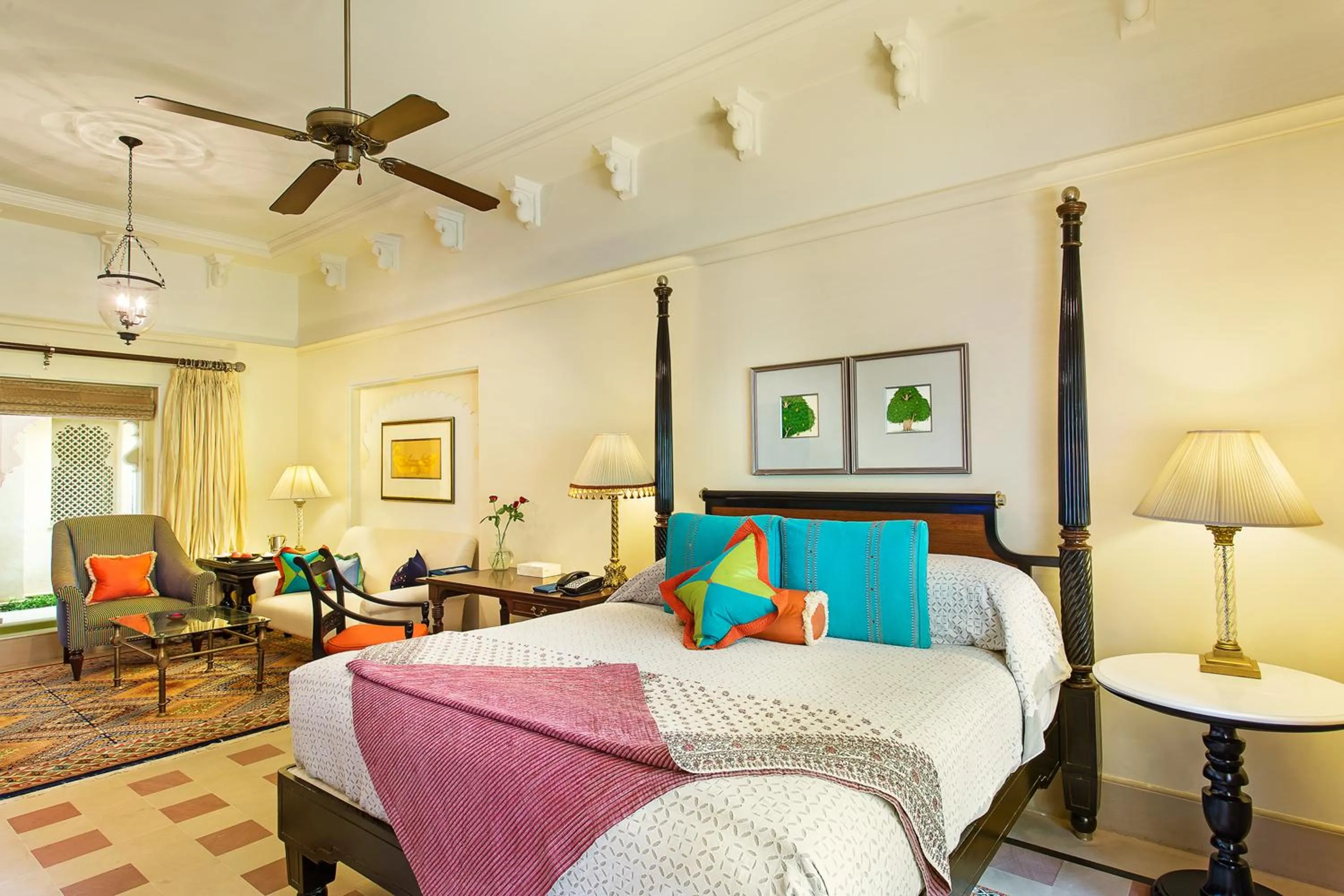 Bedroom, Bed in The Oberoi Udaivilas Udaipur