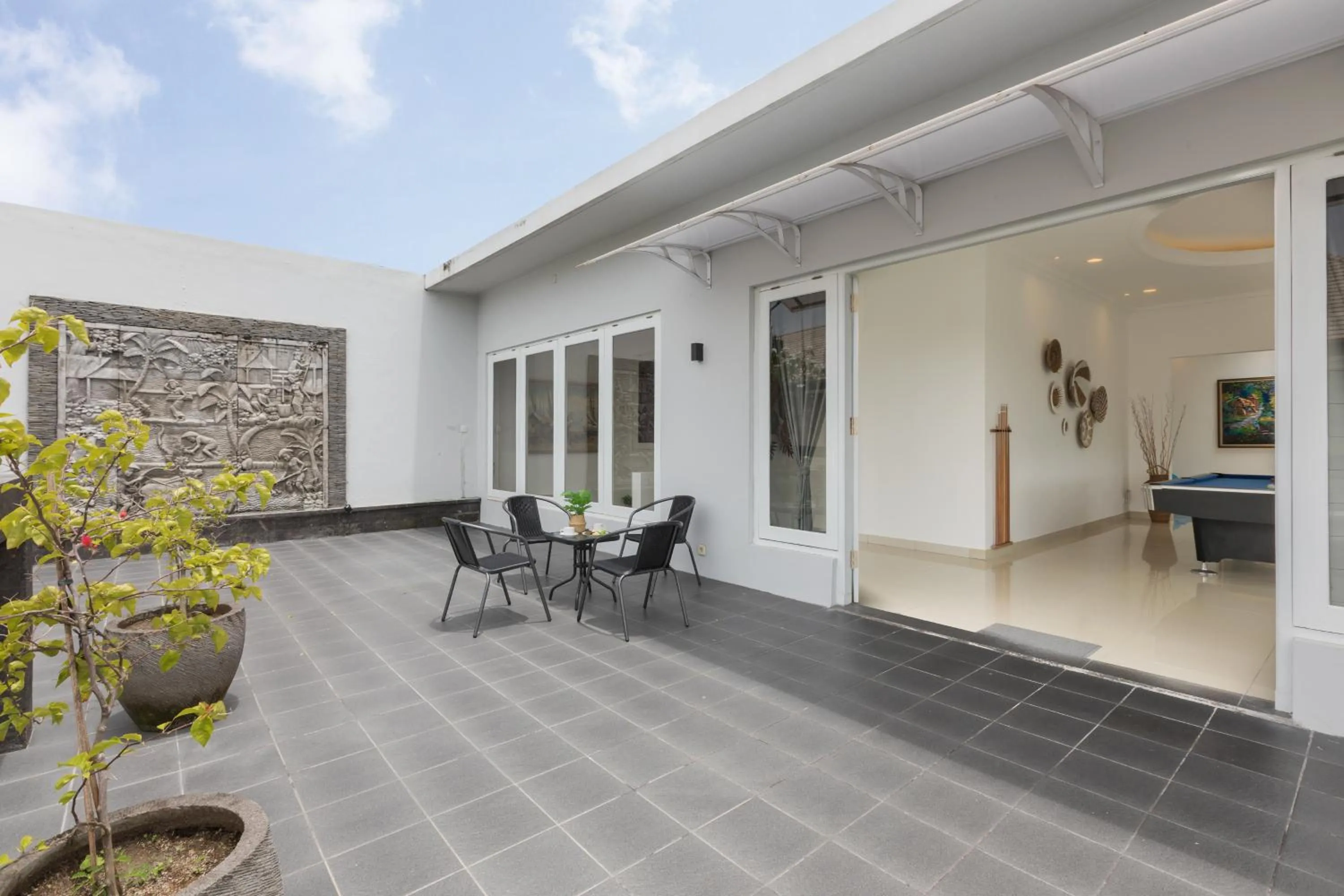 Patio in Villa Haka Jimbaran by Nagisa Bali