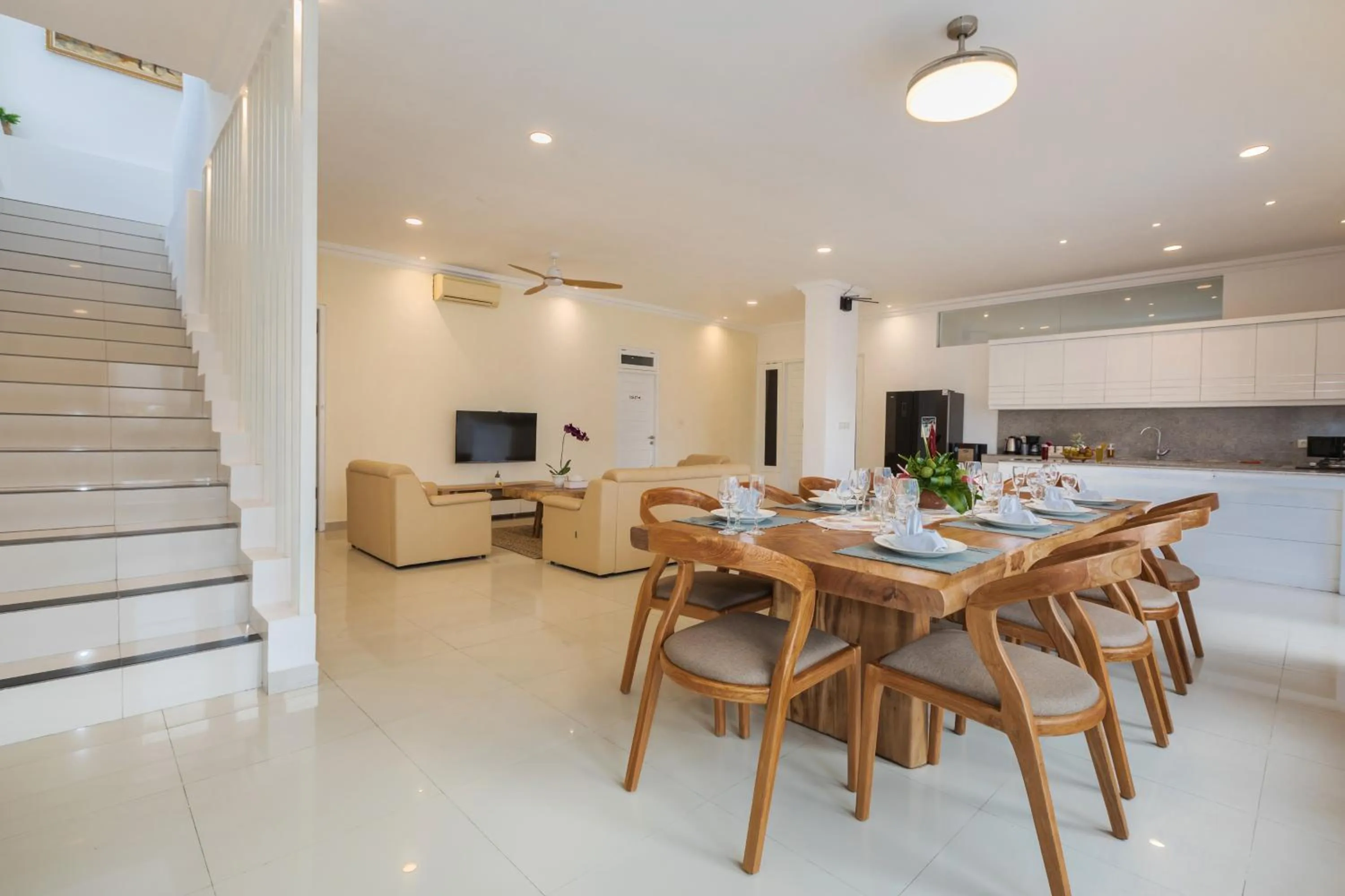 Dining area in Villa Haka Jimbaran by Nagisa Bali