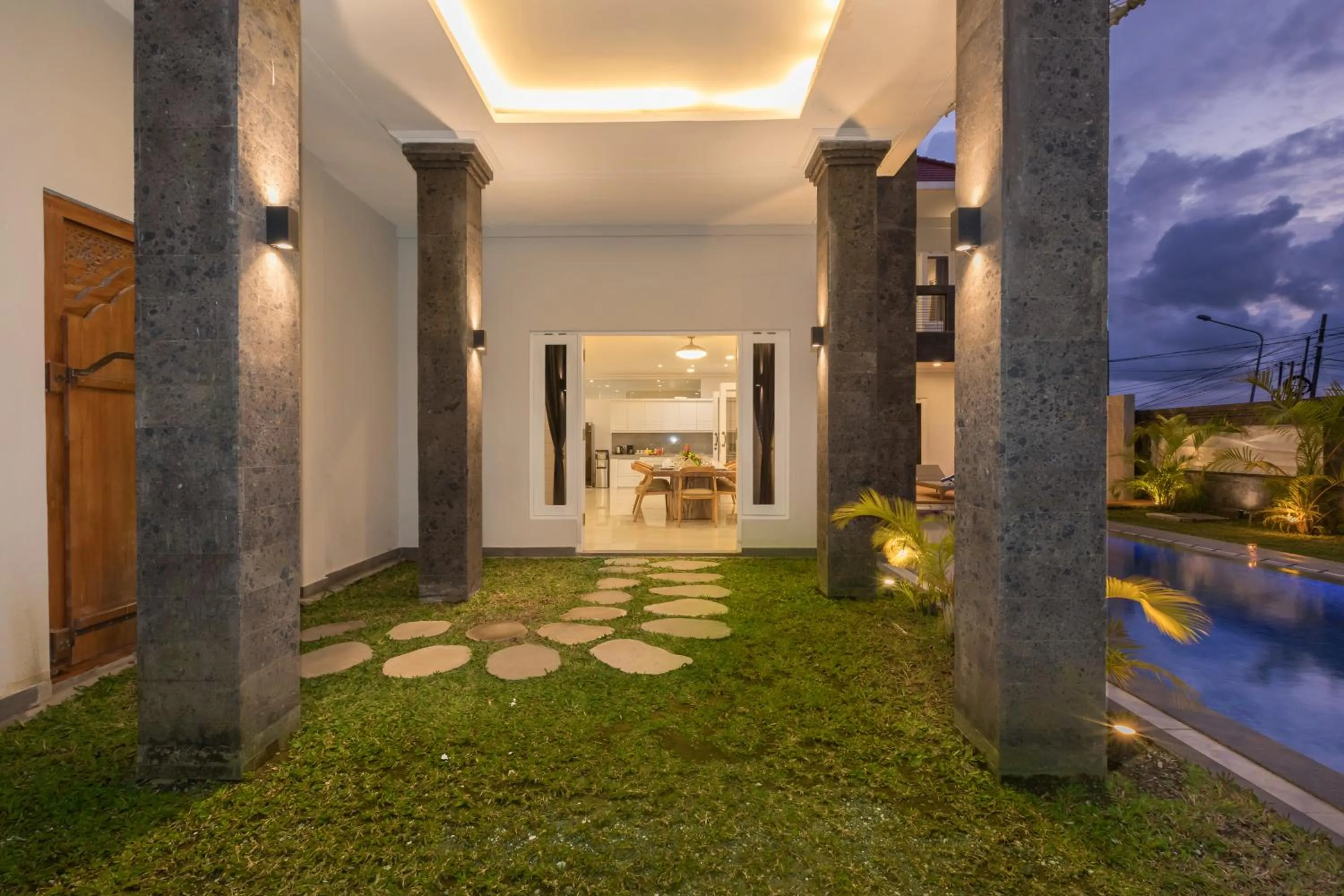 Facade/entrance in Villa Haka Jimbaran by Nagisa Bali