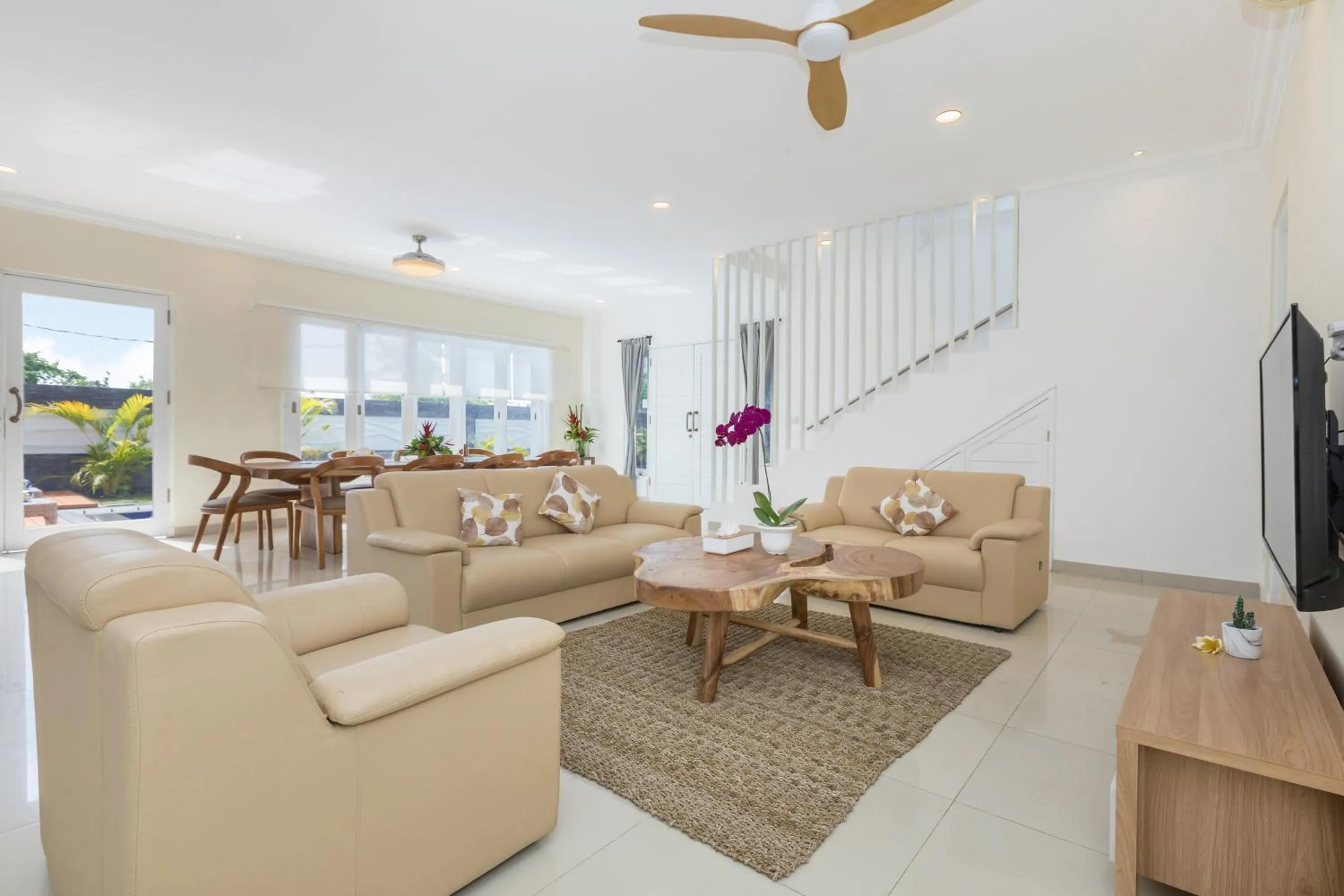 Living room in Villa Haka Jimbaran by Nagisa Bali