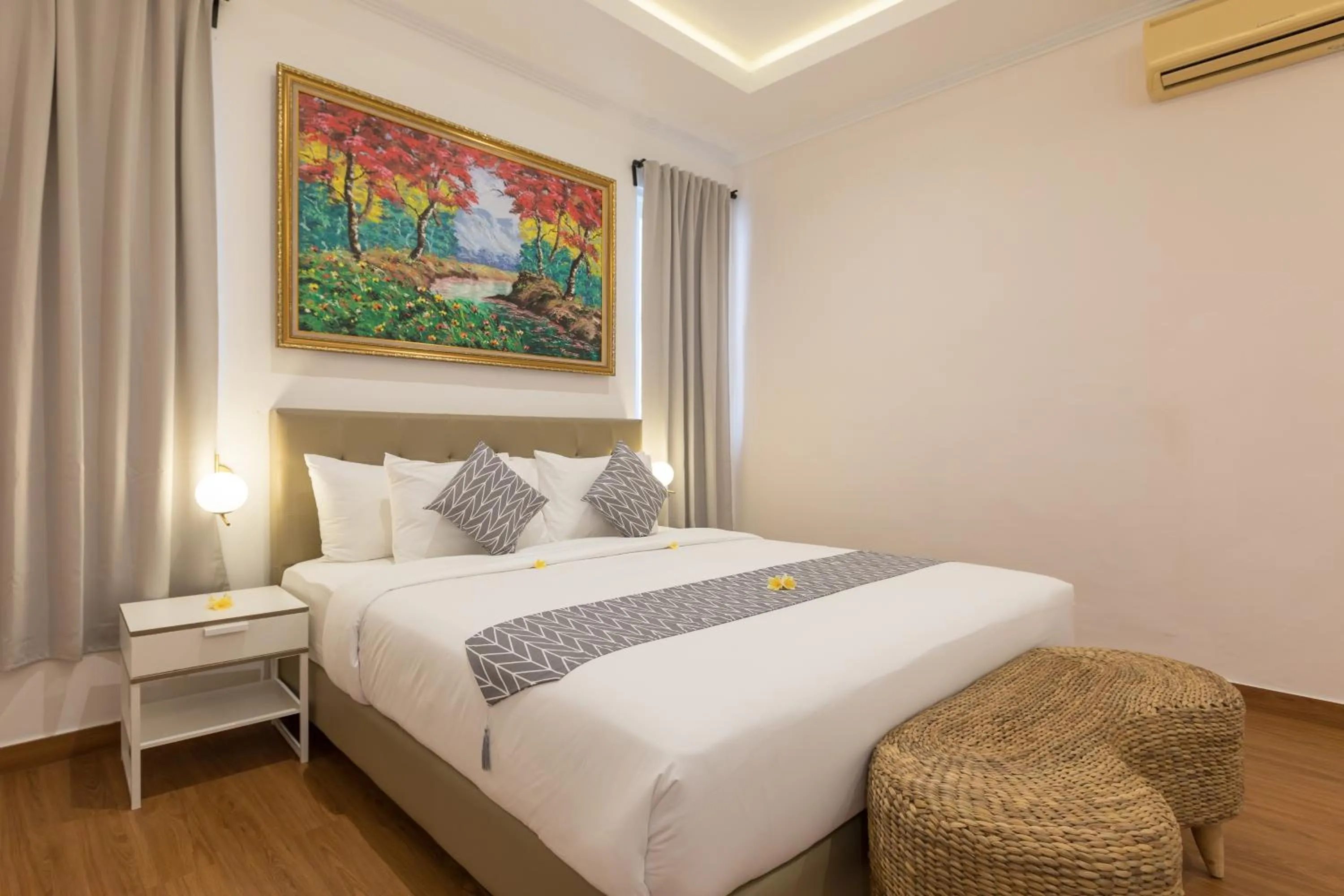 Bed in Villa Haka Jimbaran by Nagisa Bali