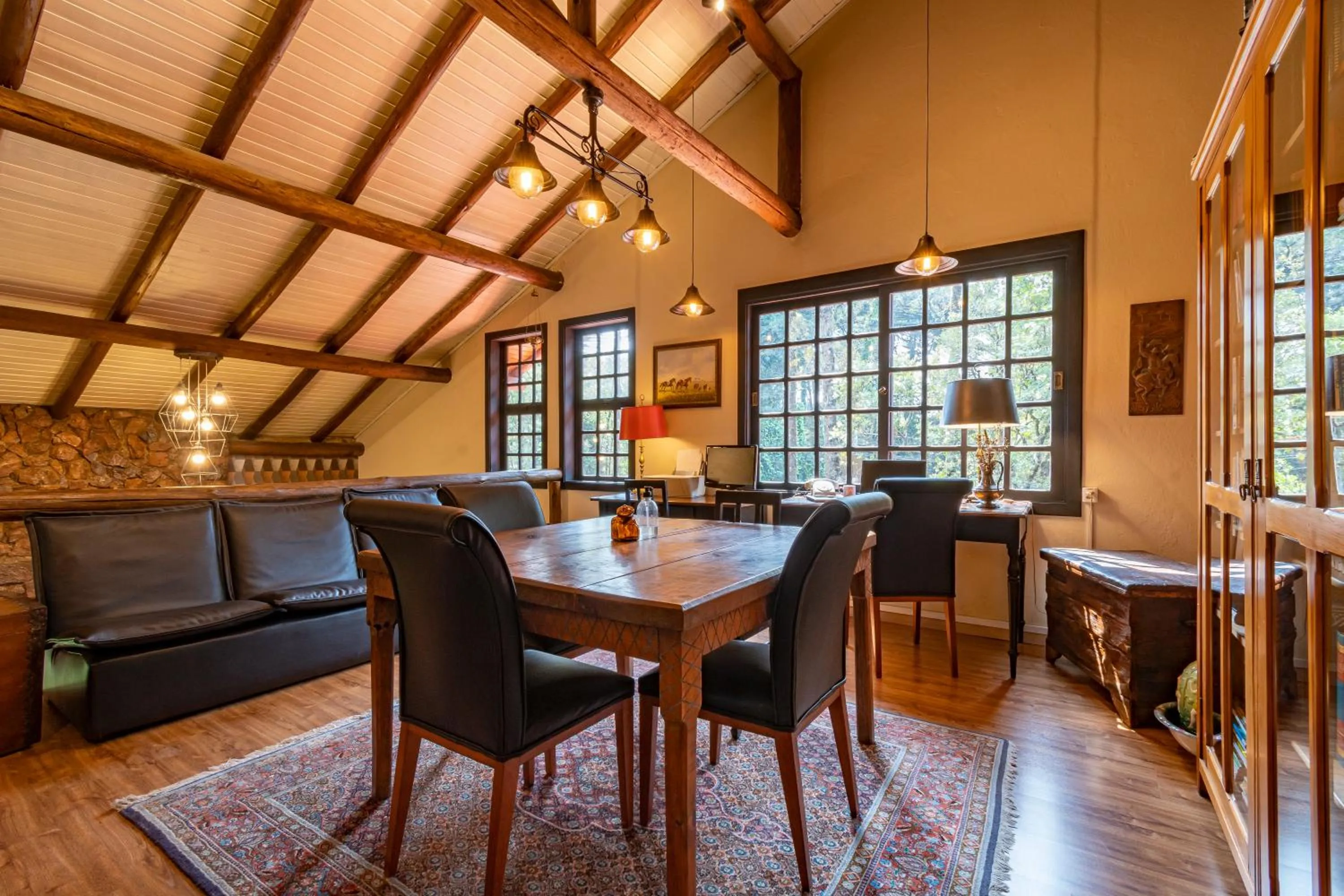 Living room in Pousada Vila 505