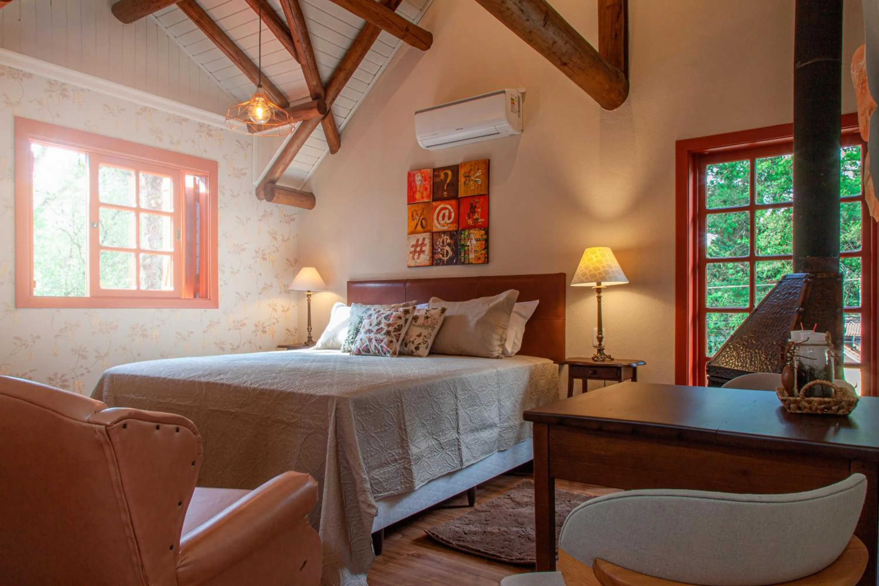 Bedroom in Pousada Vila 505