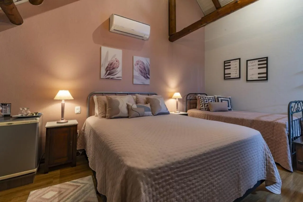 Bed in Pousada Vila 505