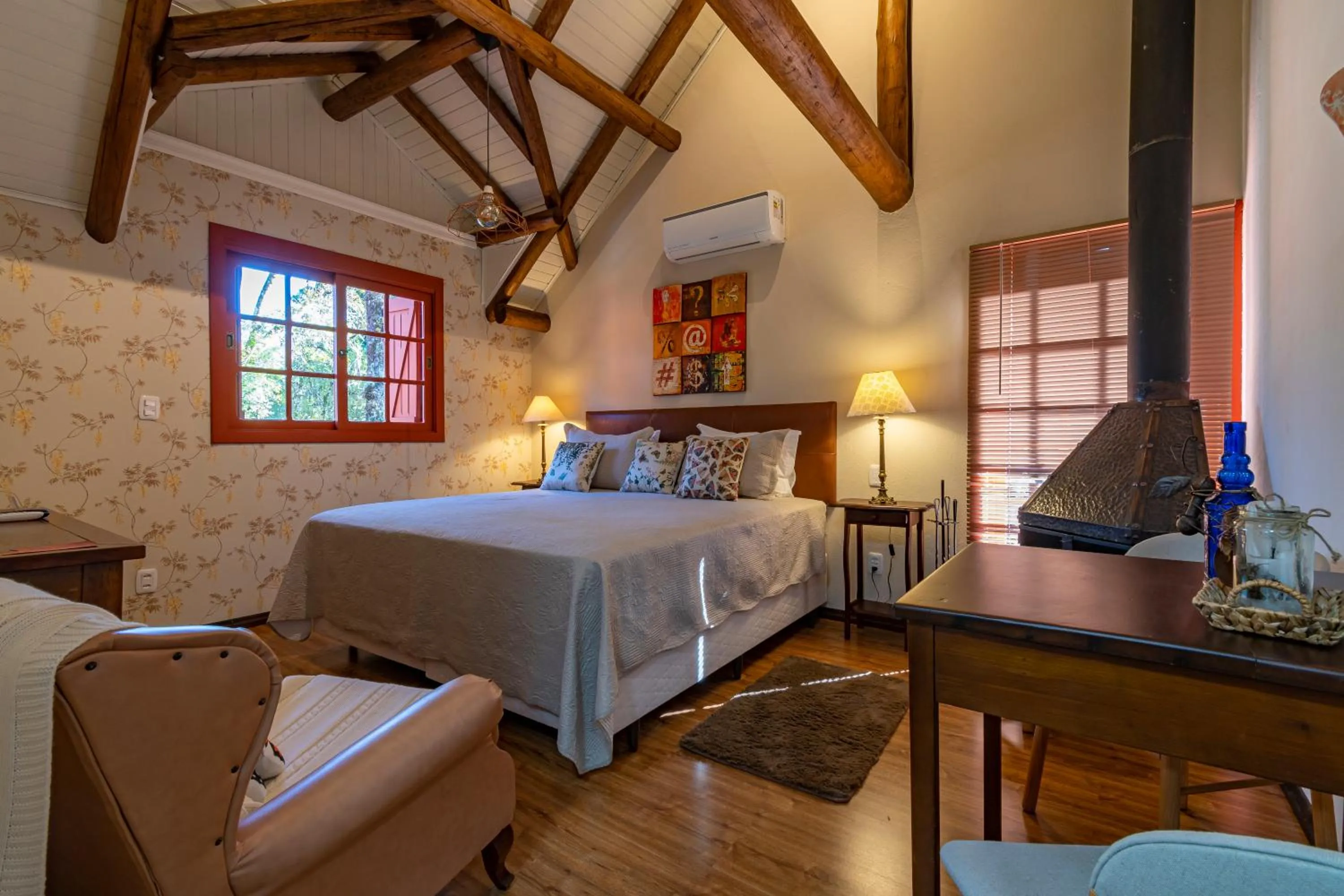 Bedroom in Pousada Vila 505