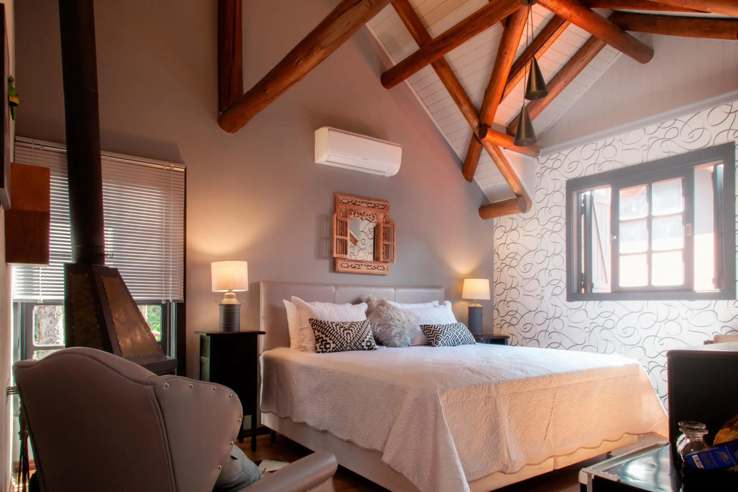 Bedroom in Pousada Vila 505