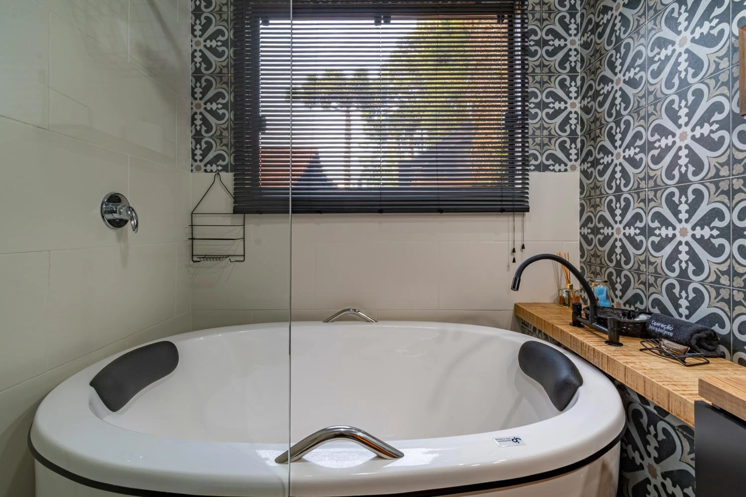 Bathroom in Pousada Vila 505