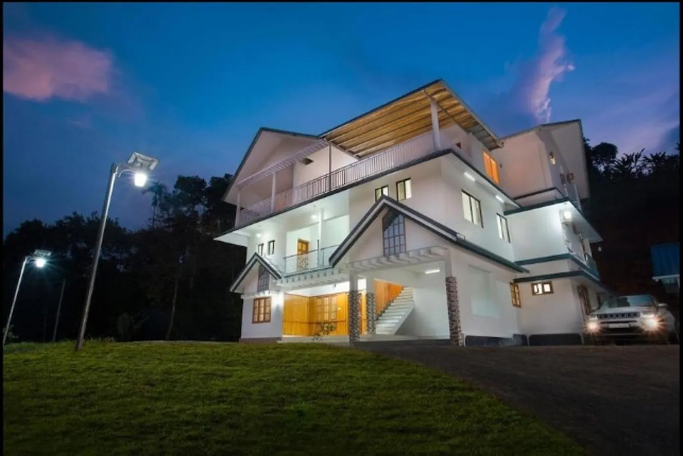 Property building in Green Cove Munnar