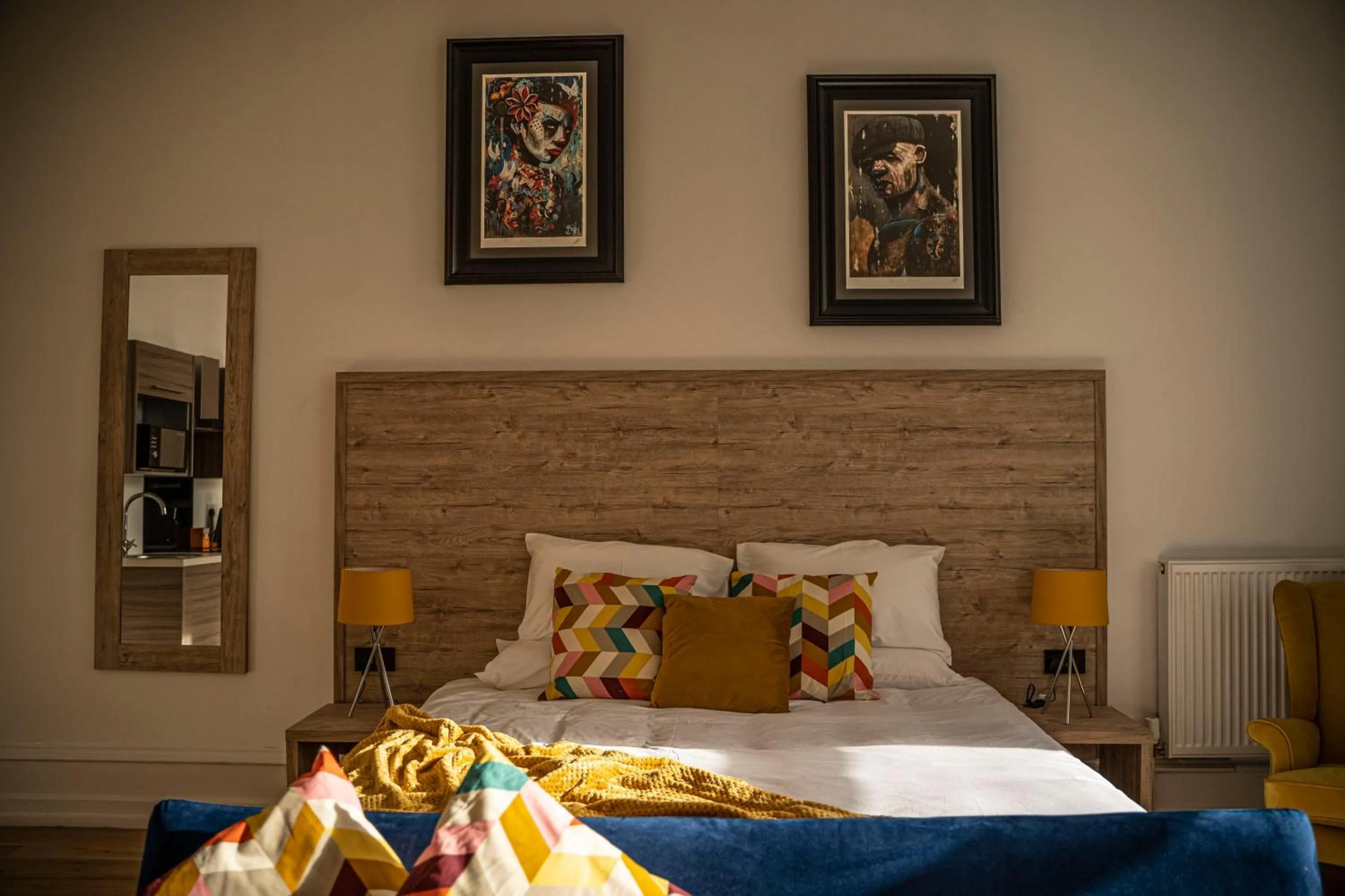 Bed in The Clarendon