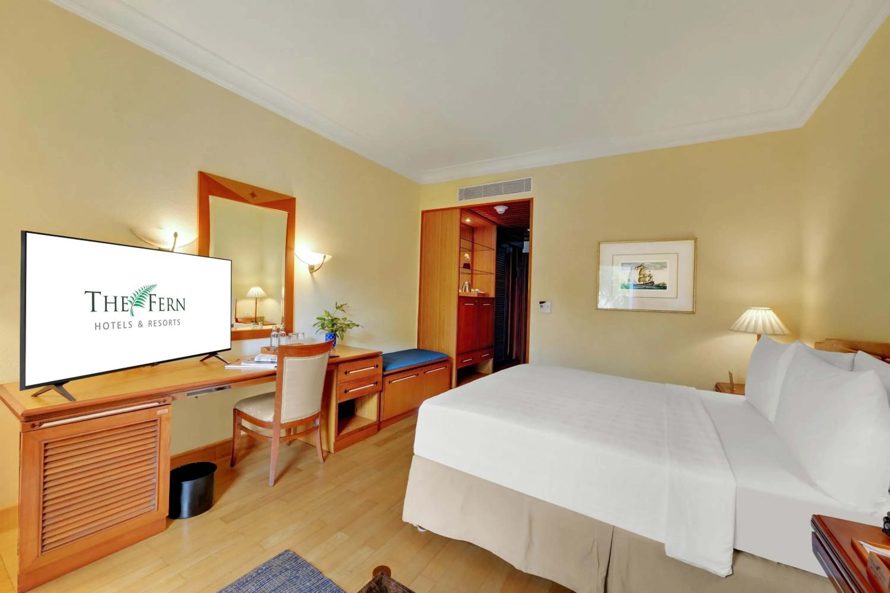 Bed in The Fern-An Ecotel Hotel, Kochi