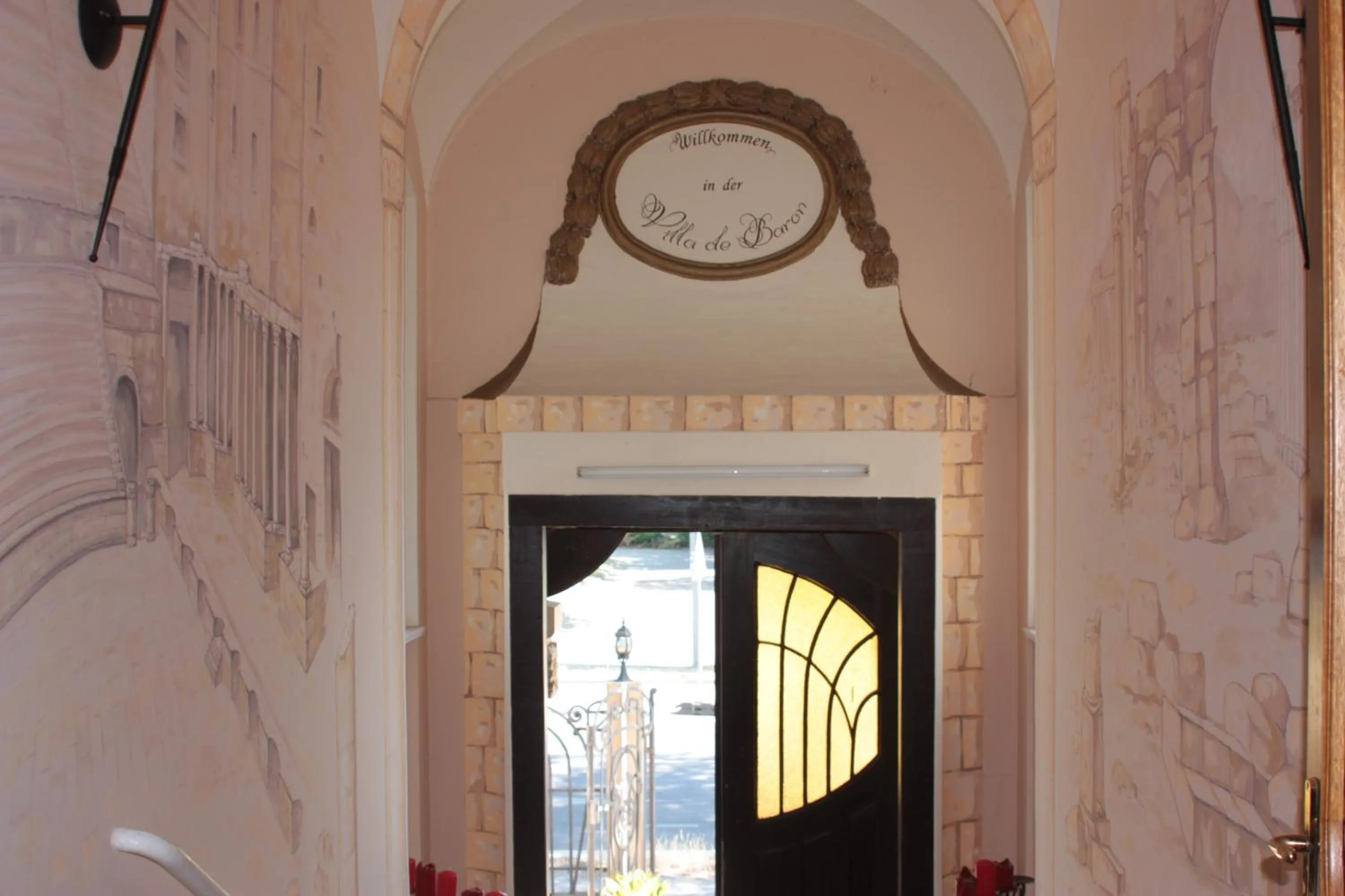 Facade/entrance in Villa De Baron